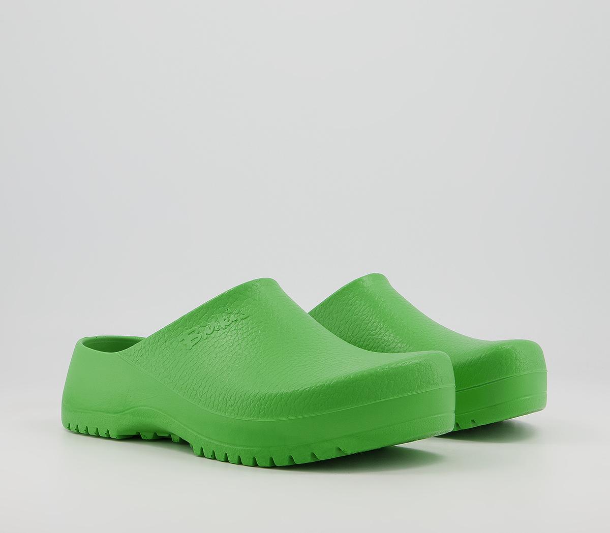 BIRKENSTOCK Super Birki Clogs Apple Green - Closed Toe Sandals