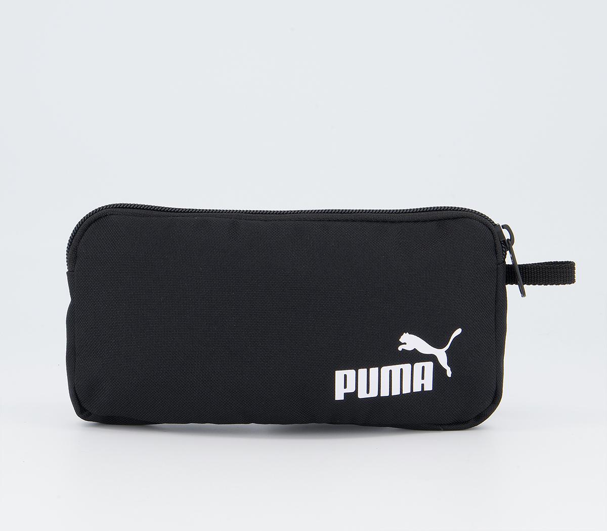 Puma Phase Backpack and Pencil Case Set Black Accessories