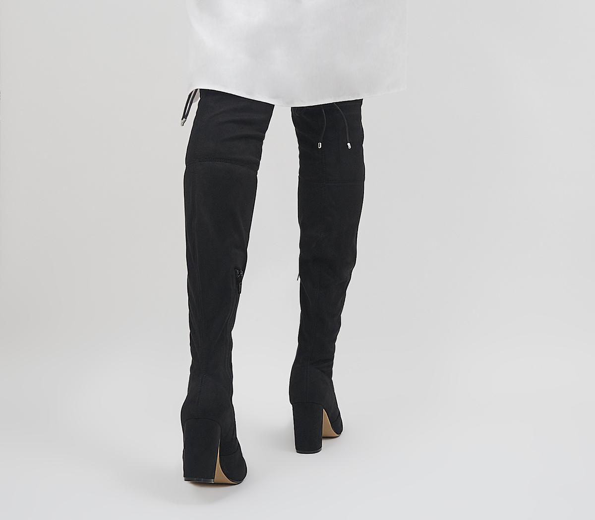 asos design katie chunky over the knee boots