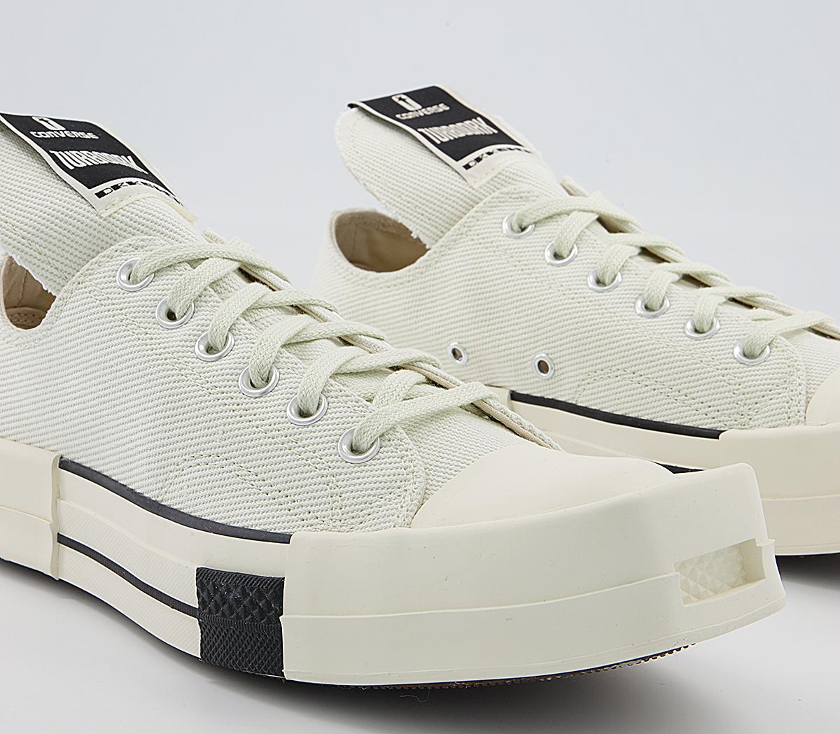 Rick Owens Turbodrk Ox Trainers Rick Owen X Converse - Converse Low Tops