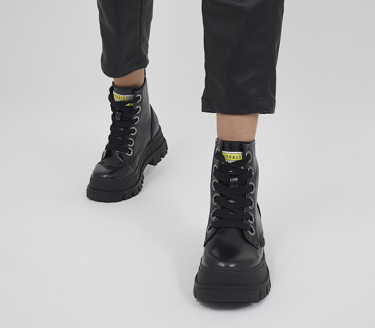 Aspha High Lace Up Boots Aspha High Lace Up Boots