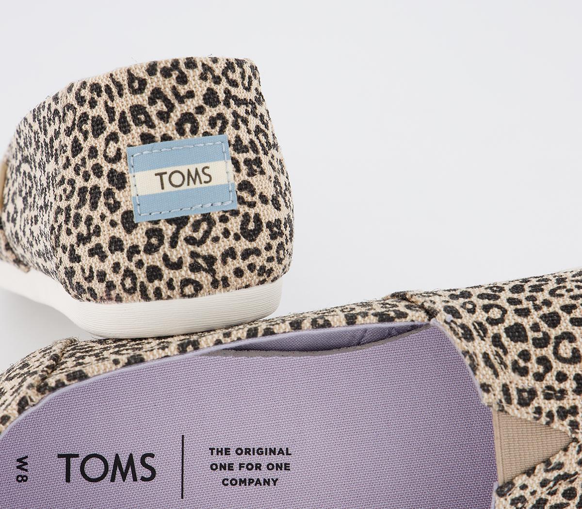 leopard toms flats