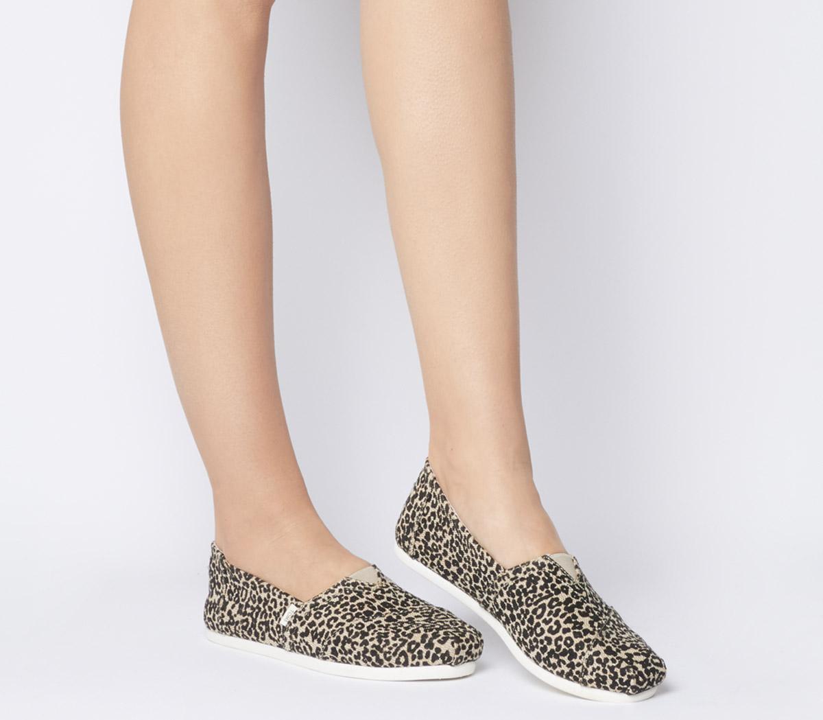 toms shoes leopard print