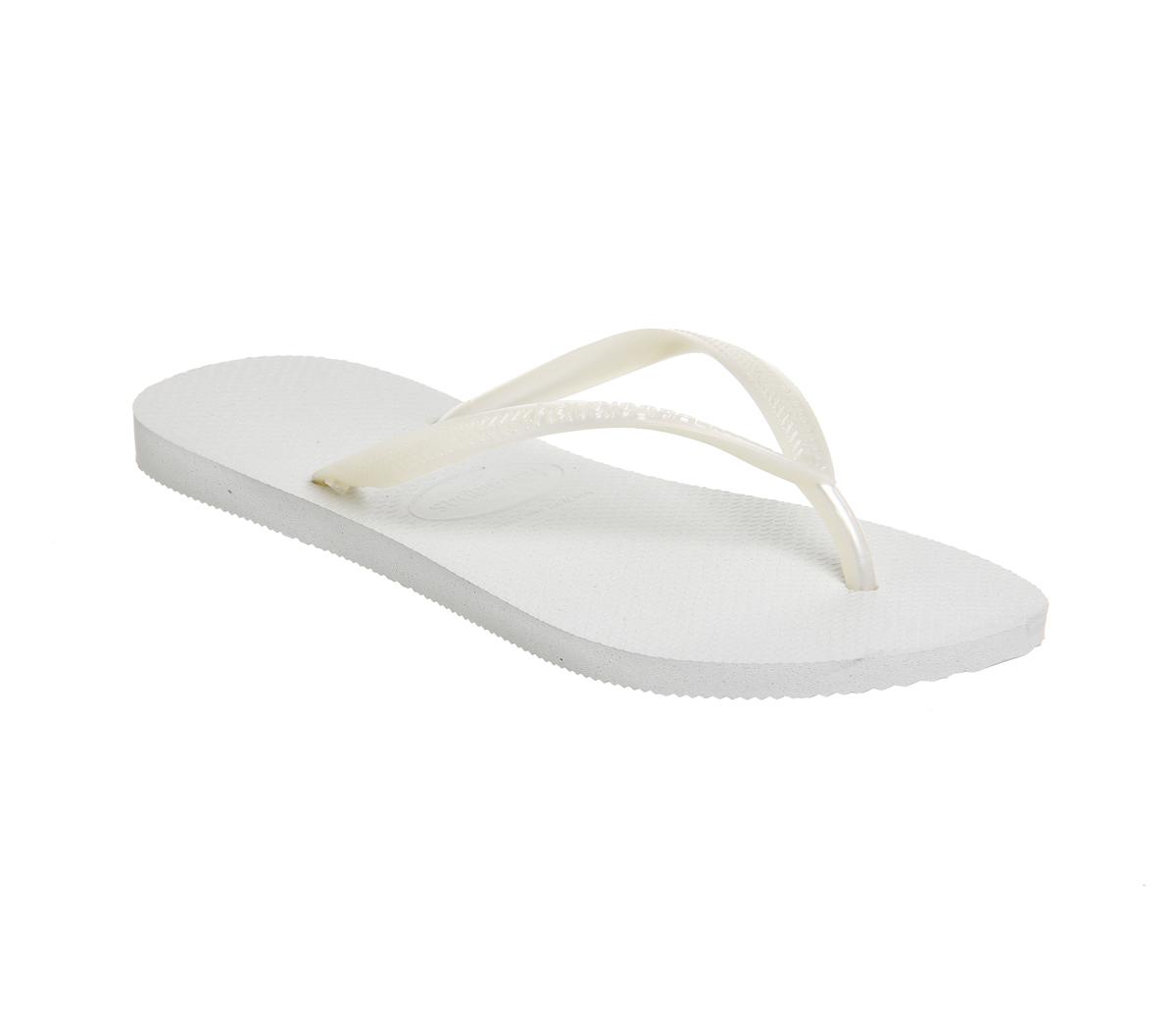 Havaianas Slim Flip Flop White - Sandals