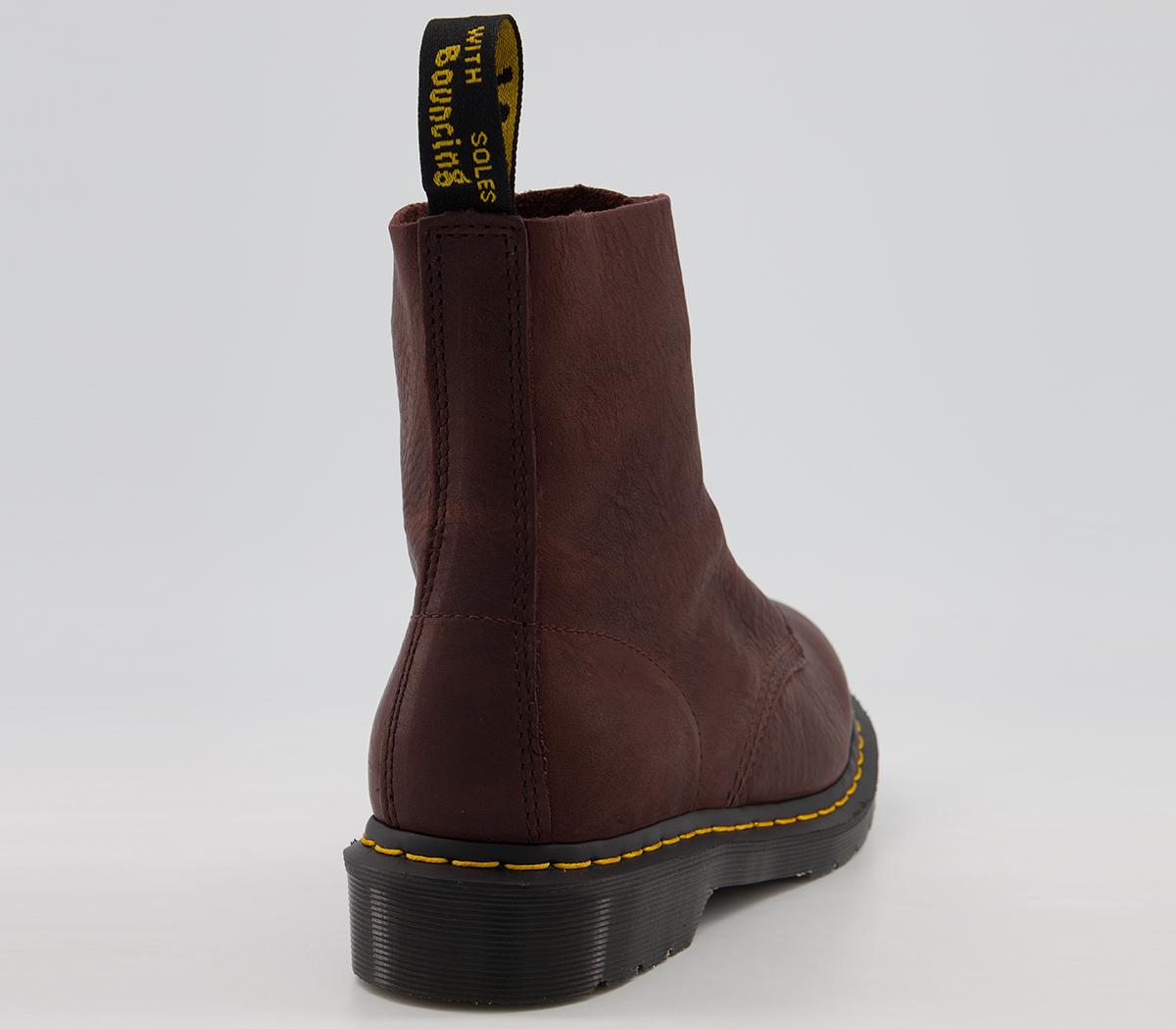dm 8 eye lace boots ambassador black