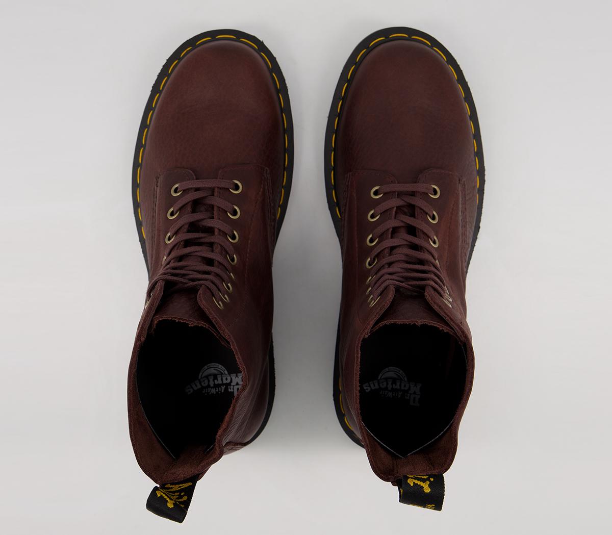 dm 8 eye lace boots ambassador black