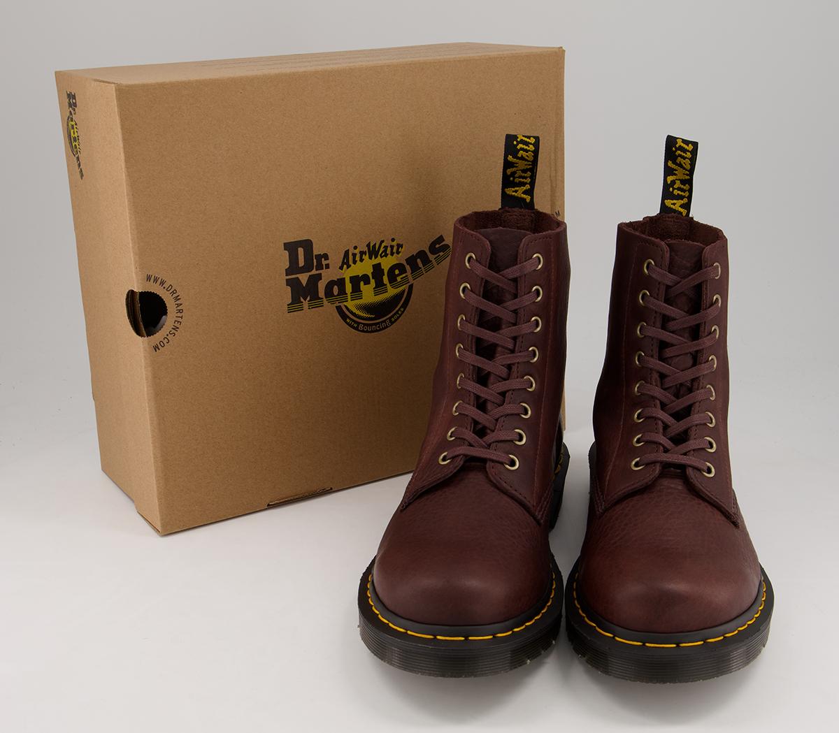 dm 8 eye lace boots ambassador black