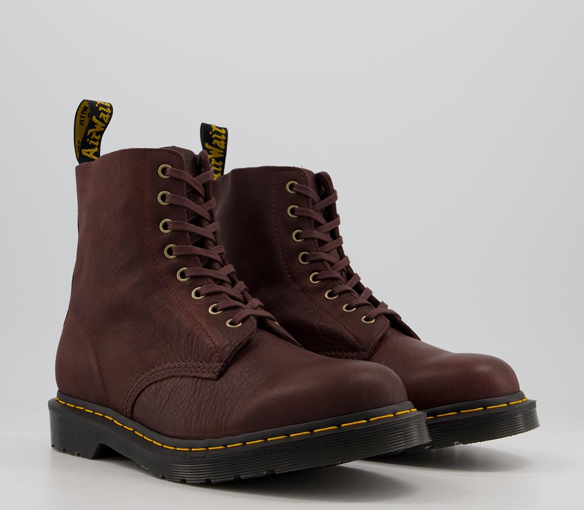 dm 8 eye lace boots ambassador black