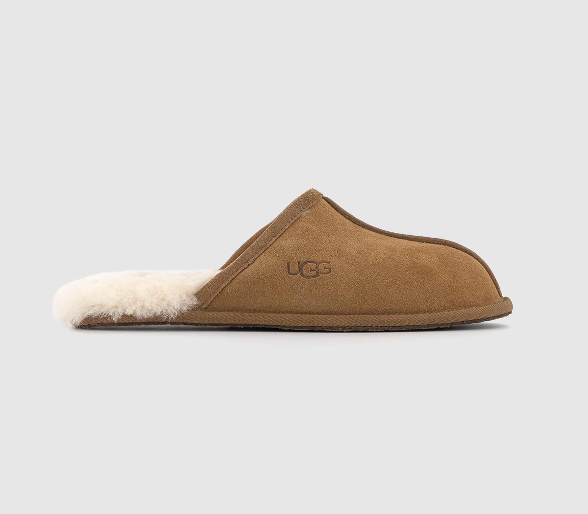 ugg scuff slippers chestnut