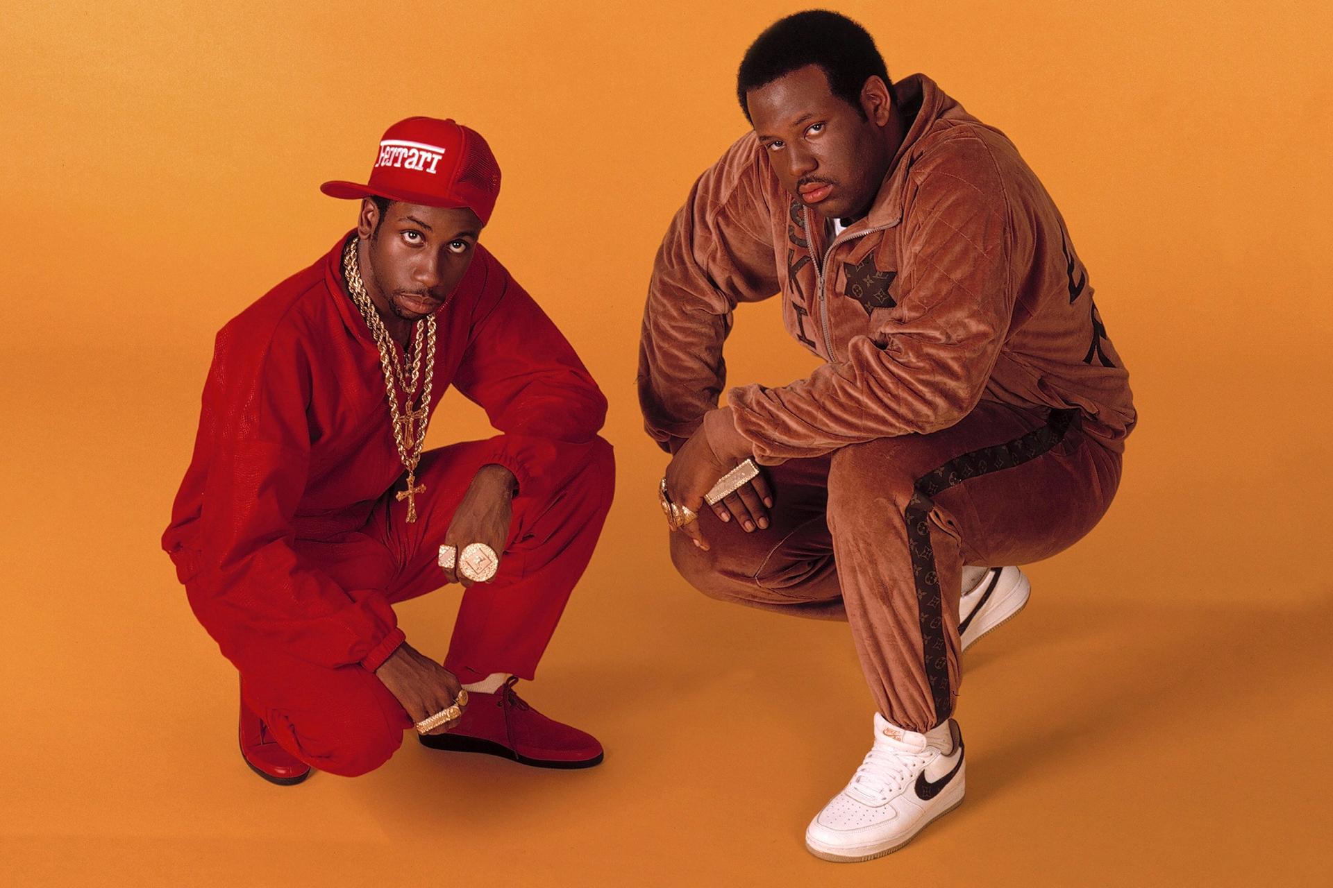 Rappers wearing top air force 1