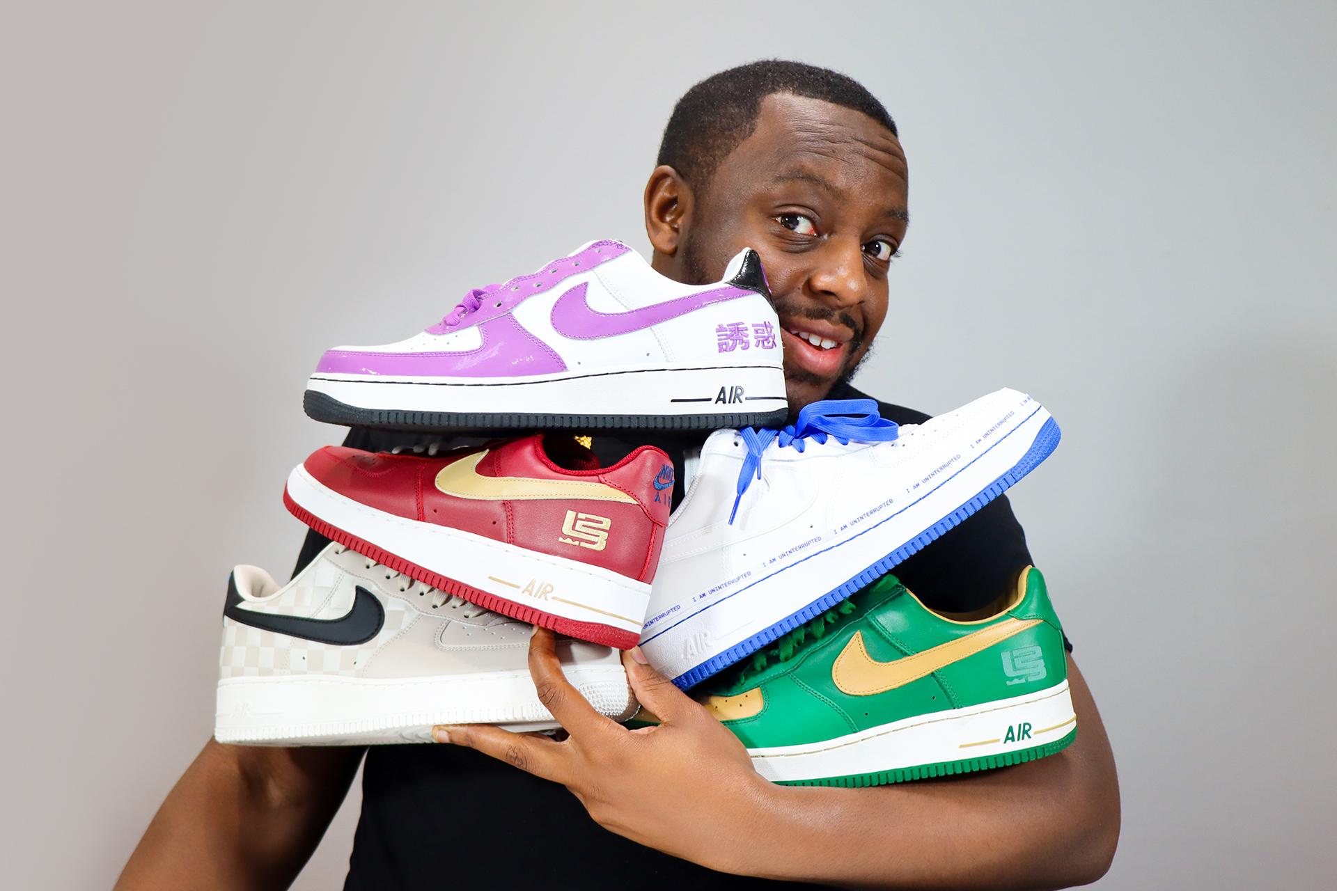 Nike Air Force 1 Low Net Collectors Society Pack