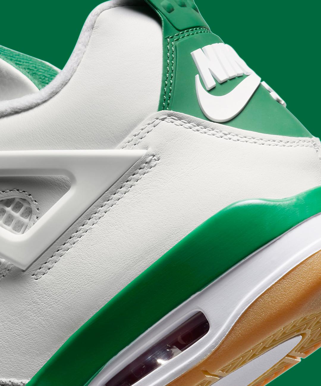 The Nike SB x Air Jordan 4 'Pine Green' is a basketball legend that's made  for skateboarding (and it's dropping early)