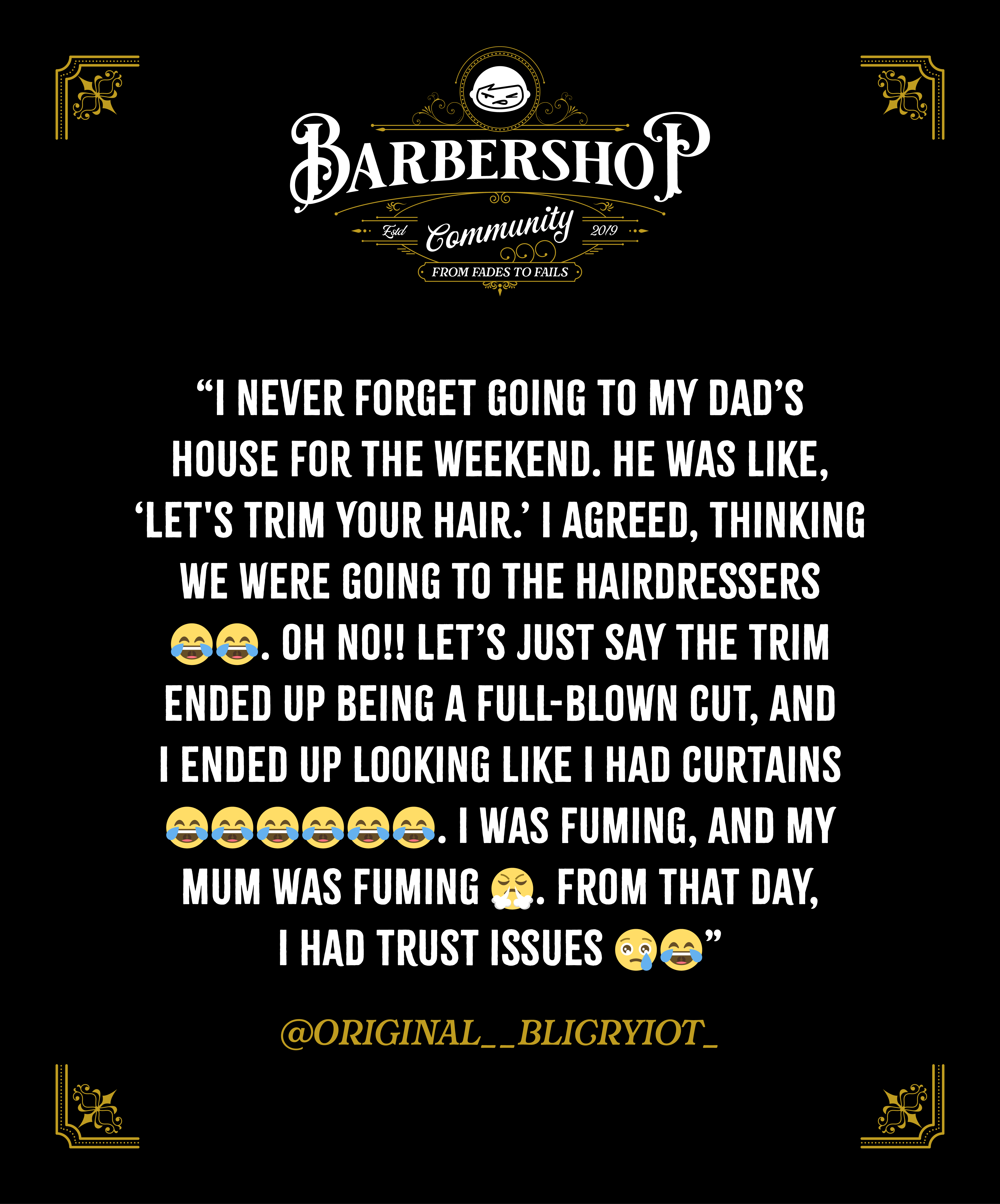 FROM FADES TO FAILS: BARBERSHOP BLUNDERS