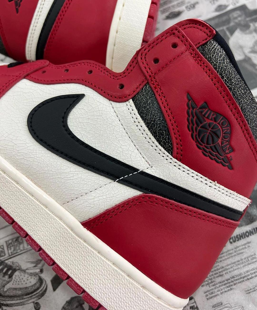 Jordan 1 chicago store red