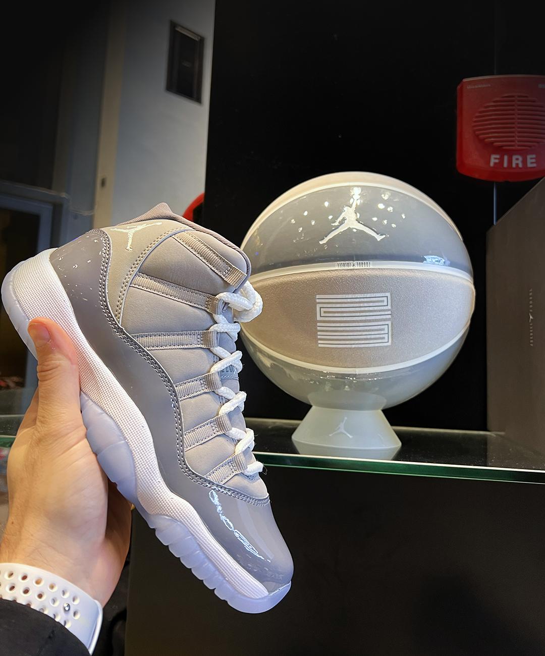 Air Jordan 11 Space Jam vs Air Jordan 11 Cool Grey Comparison - SBD