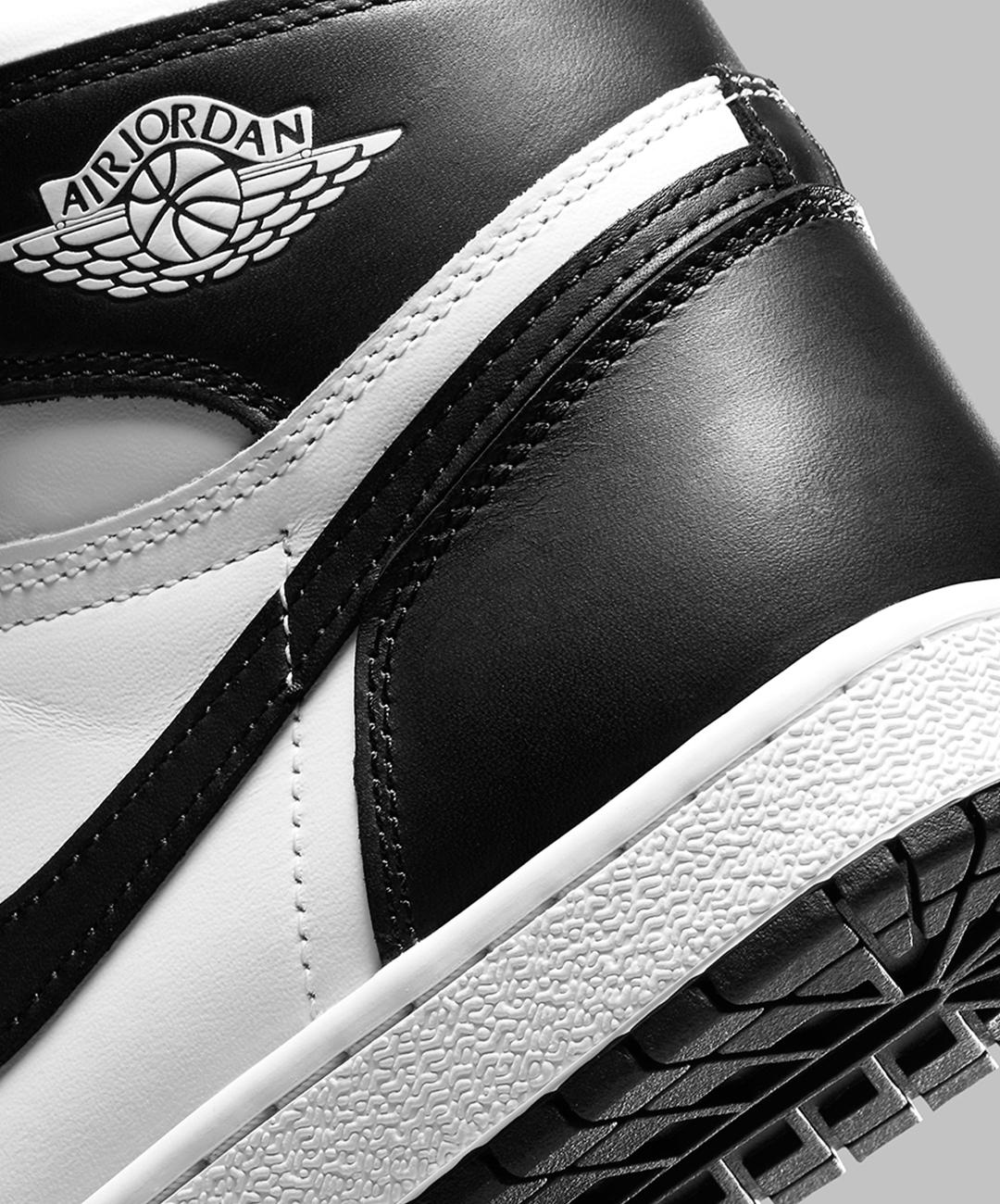 Aj1 black hot sale white