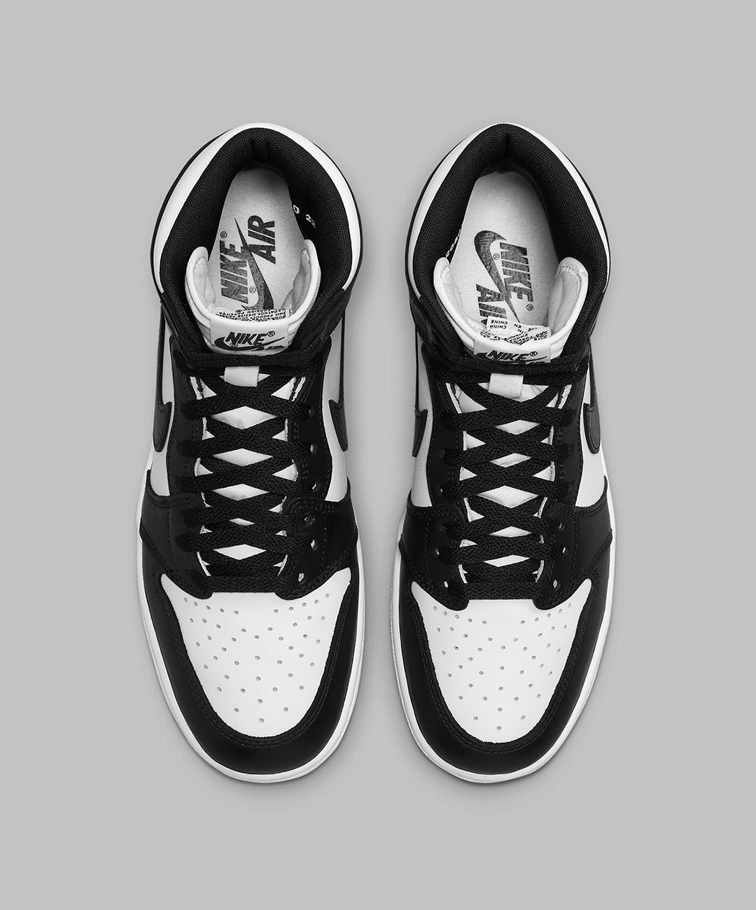 Jordan 1 high black hot sale white