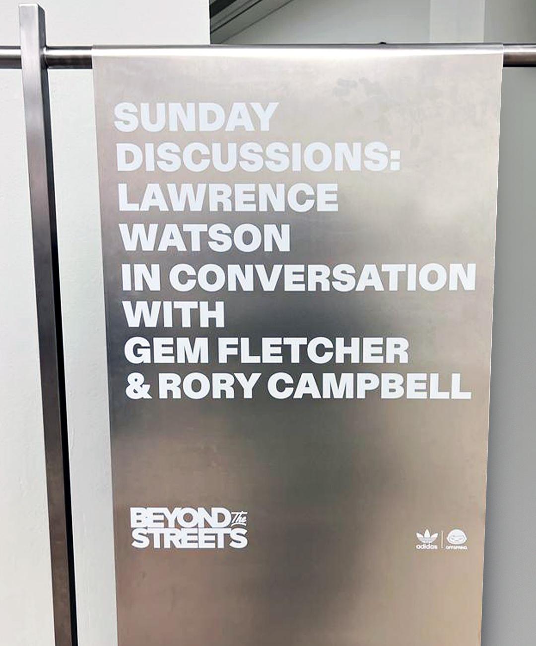 In conversation with Lawrence Watson
