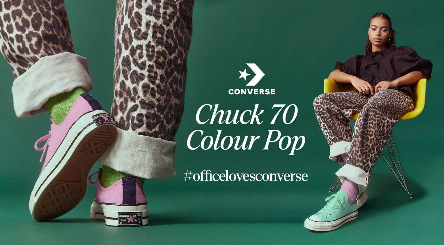 OFFICE Introduces Converse Chuck 70 Colour Pop officelovesconverse