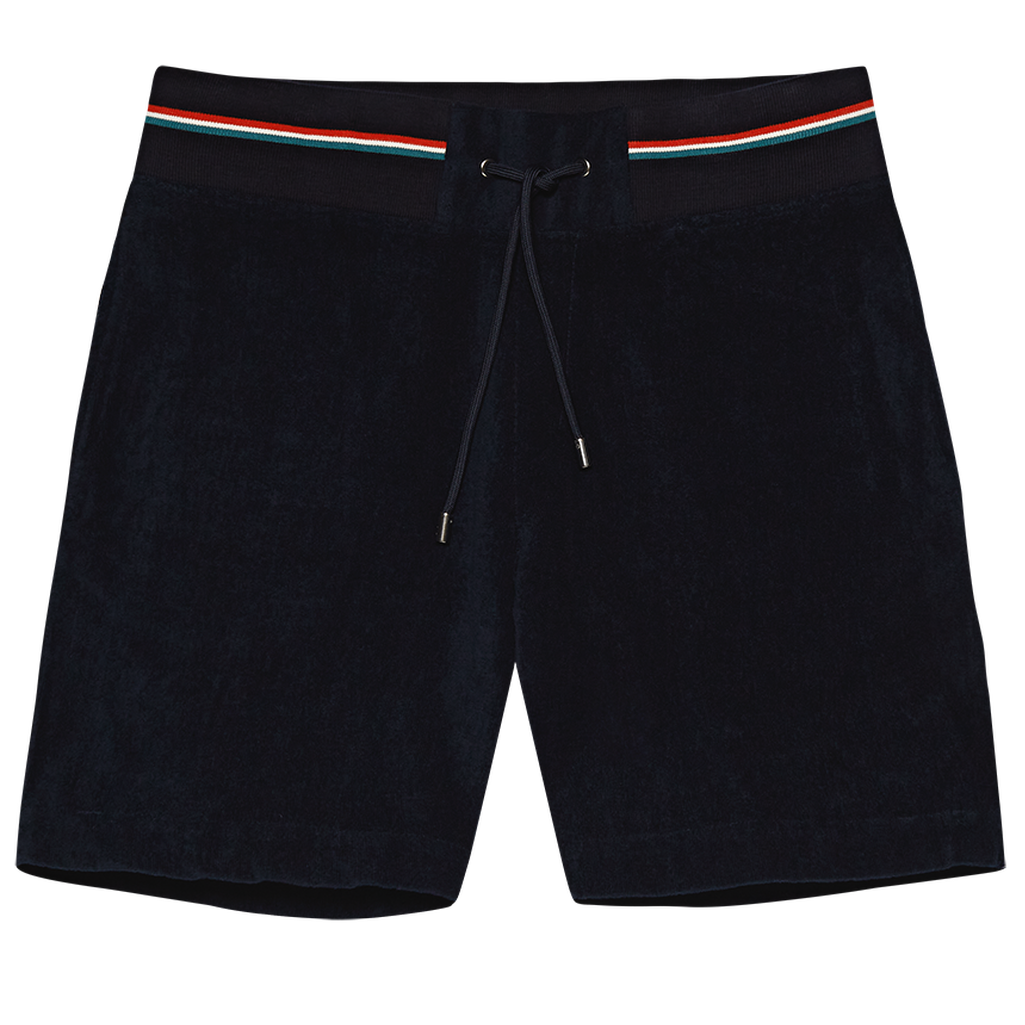 Afador Stripe - Mens Navy O.B Stripe Tipping Towelling Sweat Shorts