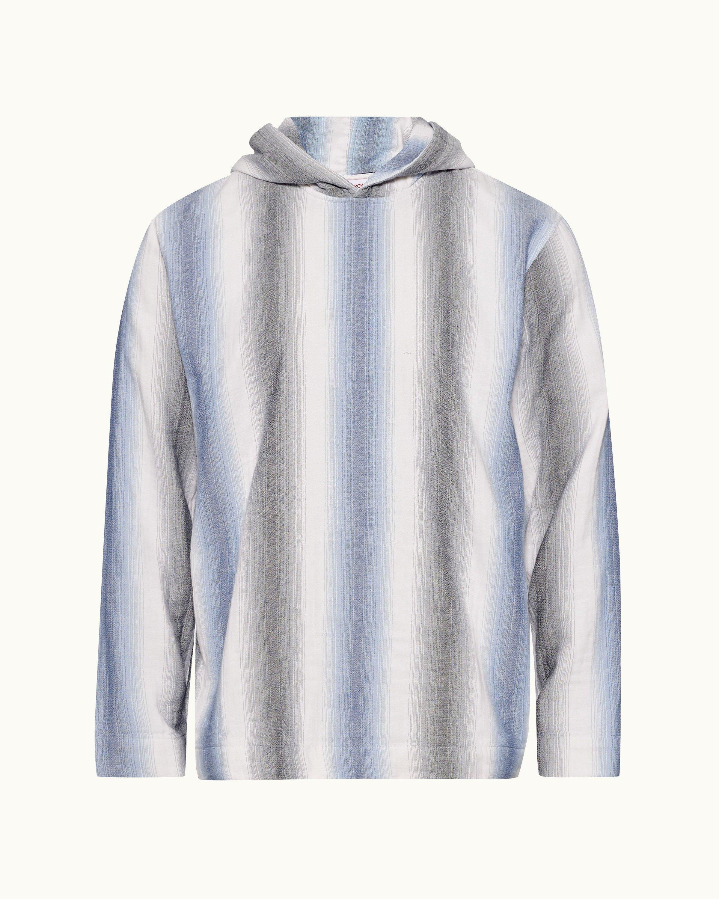 Light blue designer outlet sweatshirt