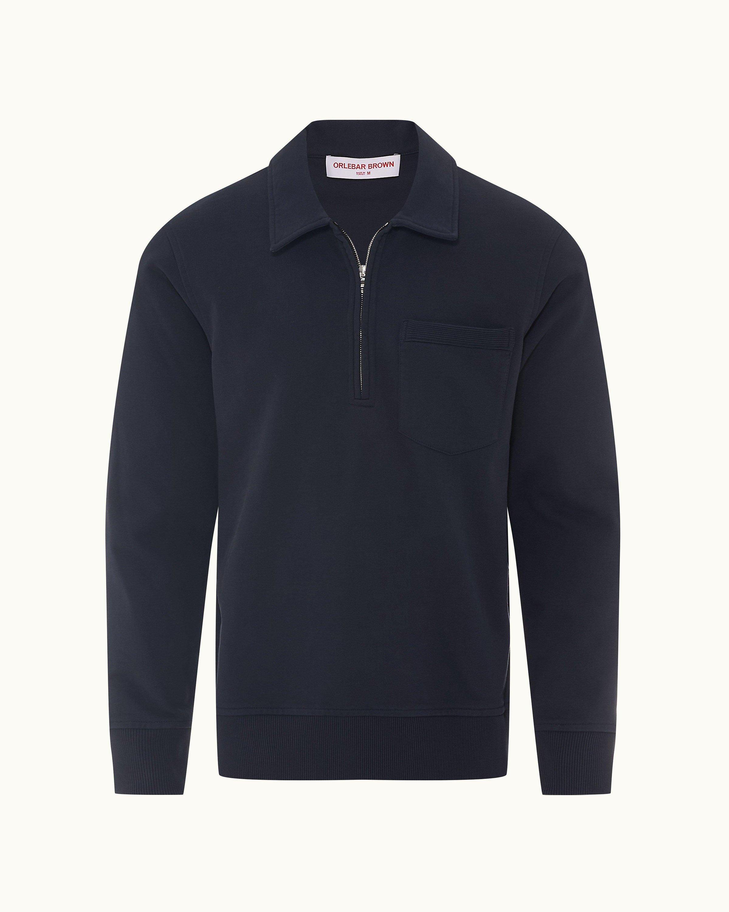 Half zip sweatshirt hot sale mens designer