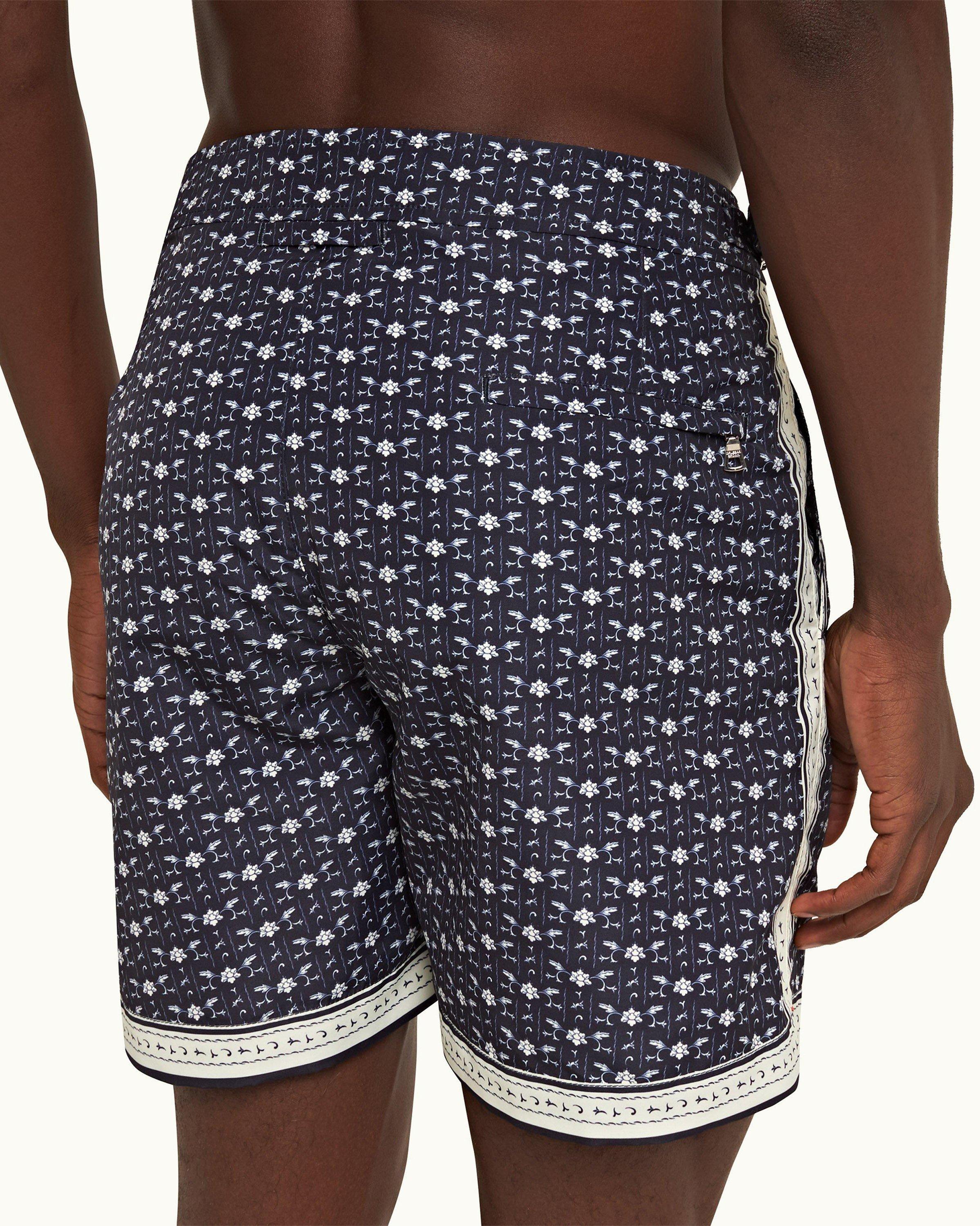 Orlebar Brown Louis Bandana-print Shorts in Blue for Men