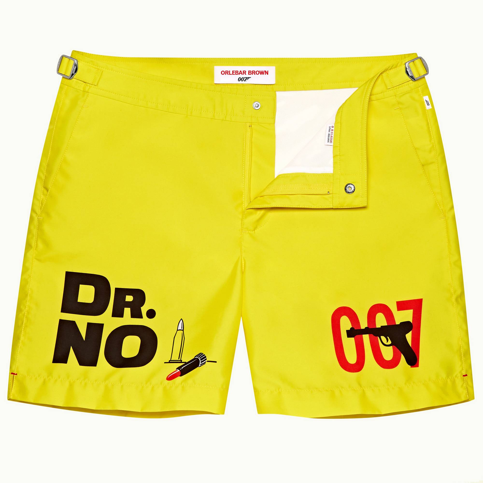 Bulldog - Mens 007 Dr No Mid-Length Swim Shorts