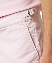 Bulldog Cotton Twill - Mens Conch Pink Mid-Length Cotton Twill Shorts