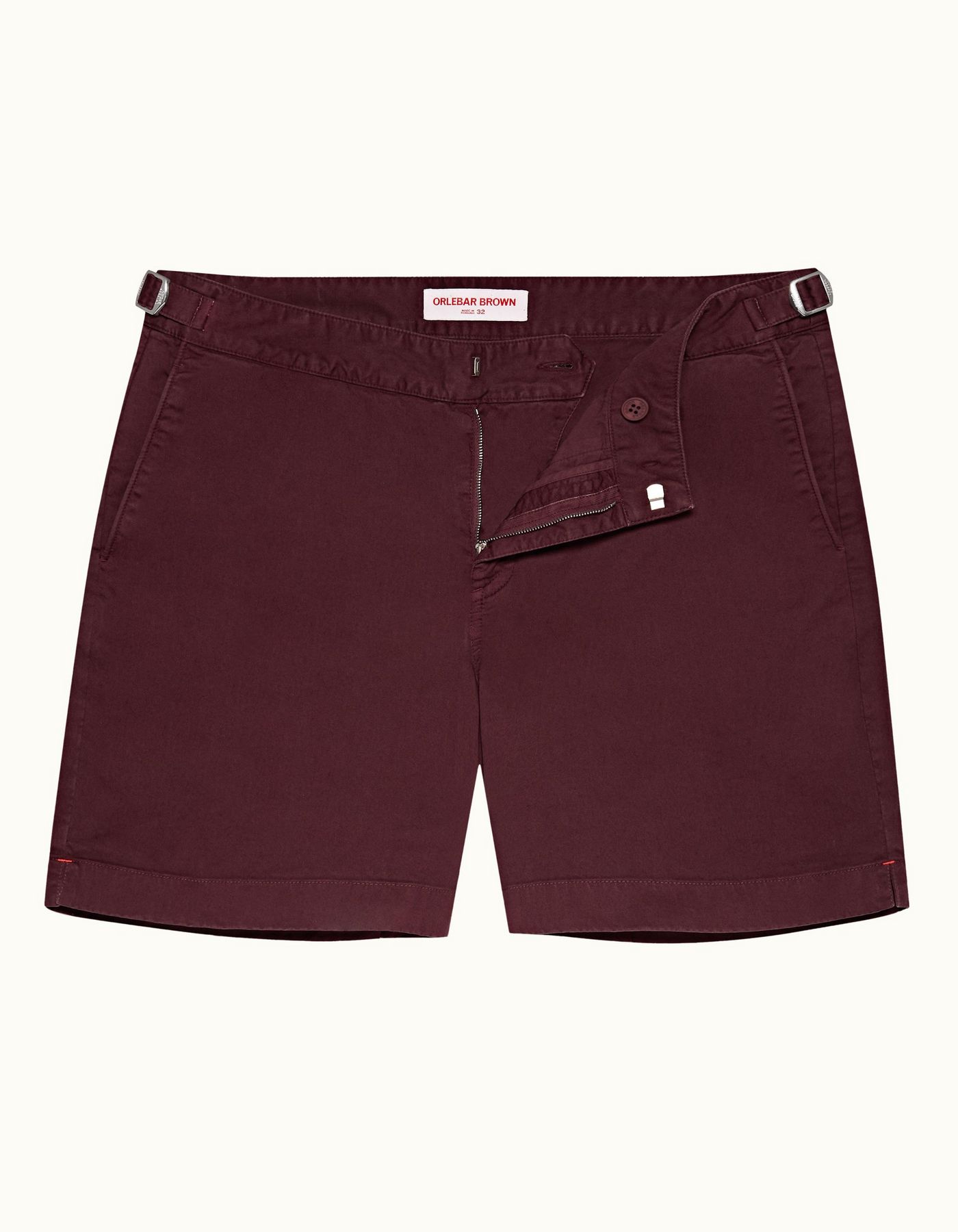 Bulldog Cotton Twill - Mens Port Mid-Length Cotton Twill Shorts