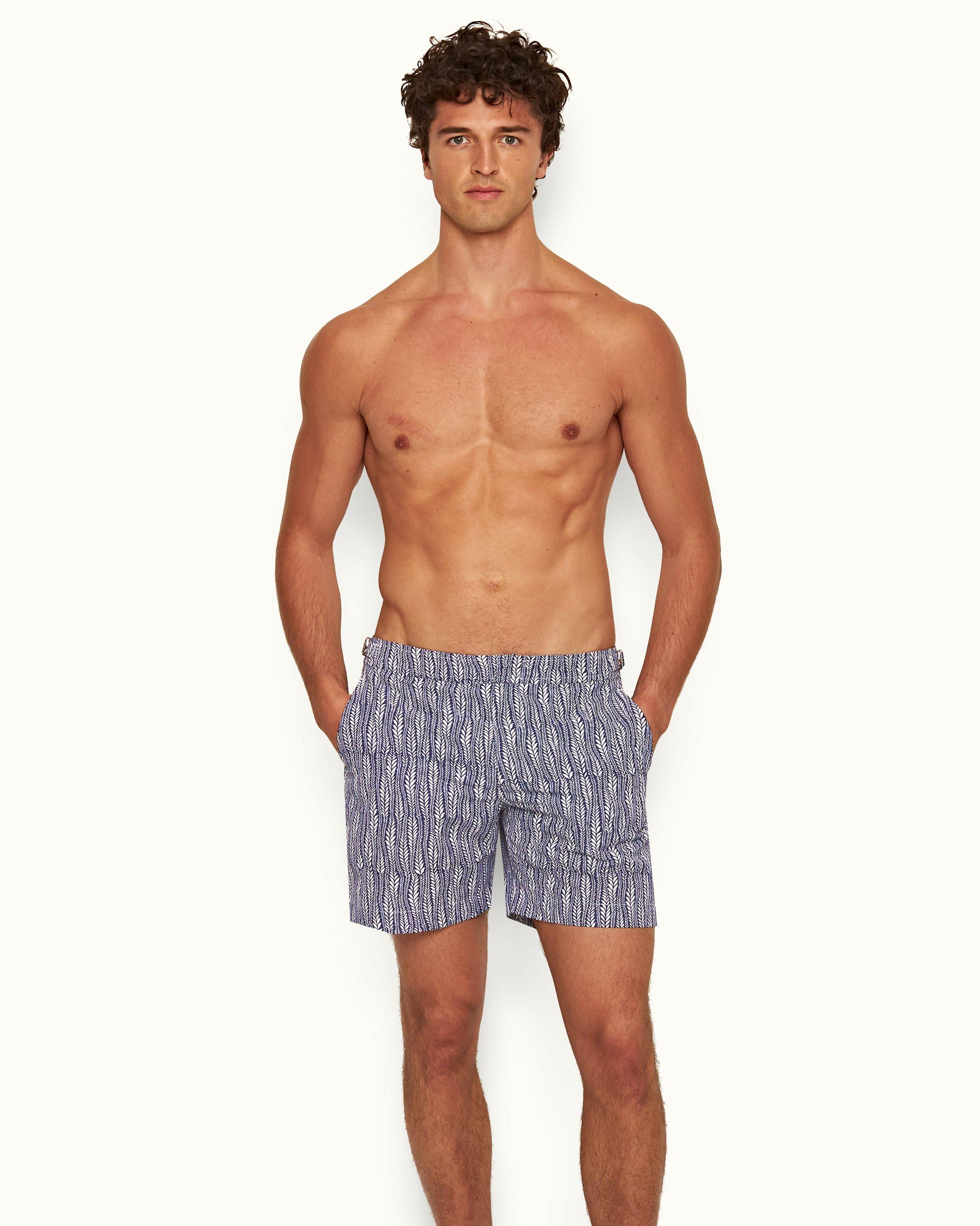 Orlebar Brown Louis Bandana-print Shorts in Blue for Men