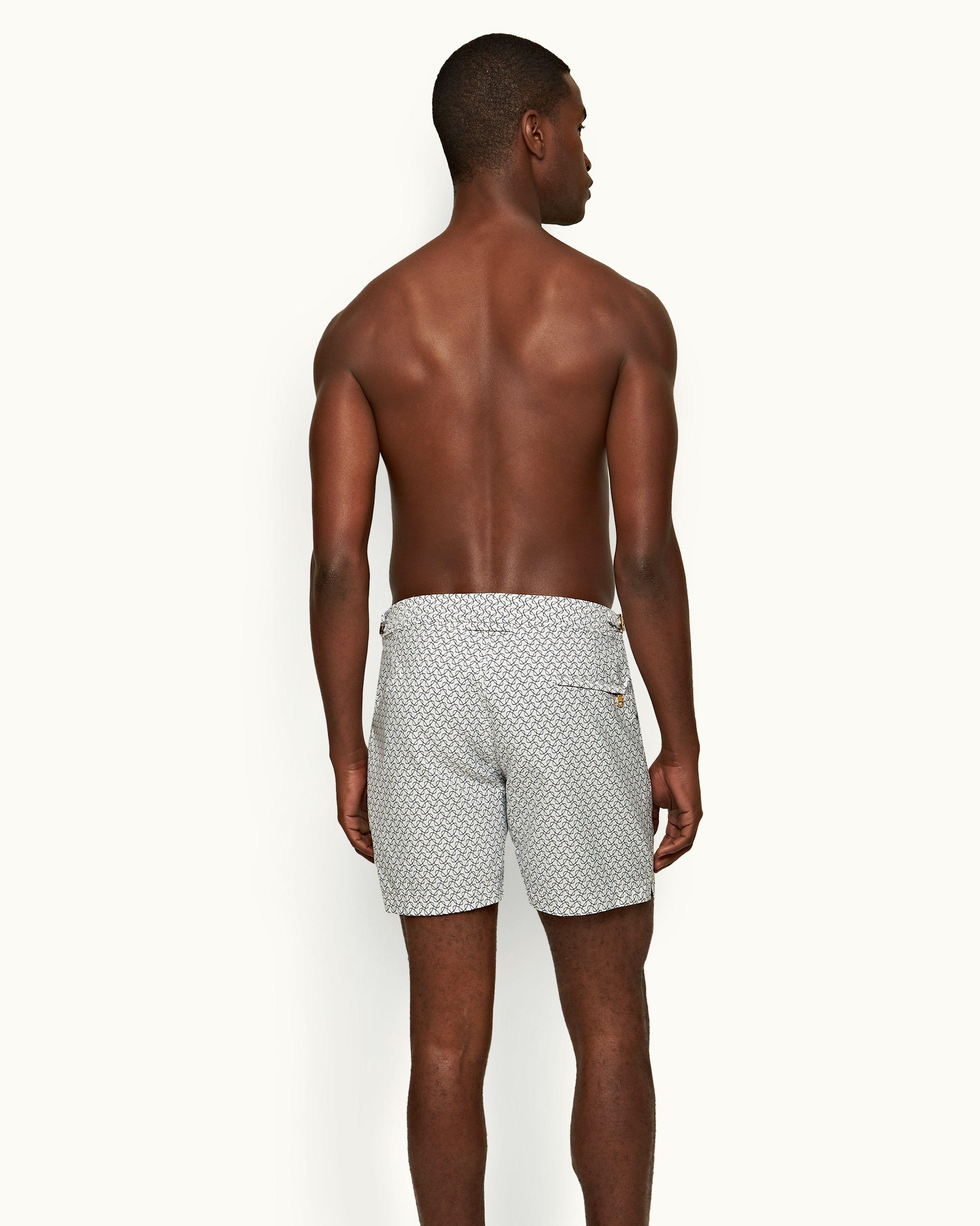 brown louis vuitton swim shorts