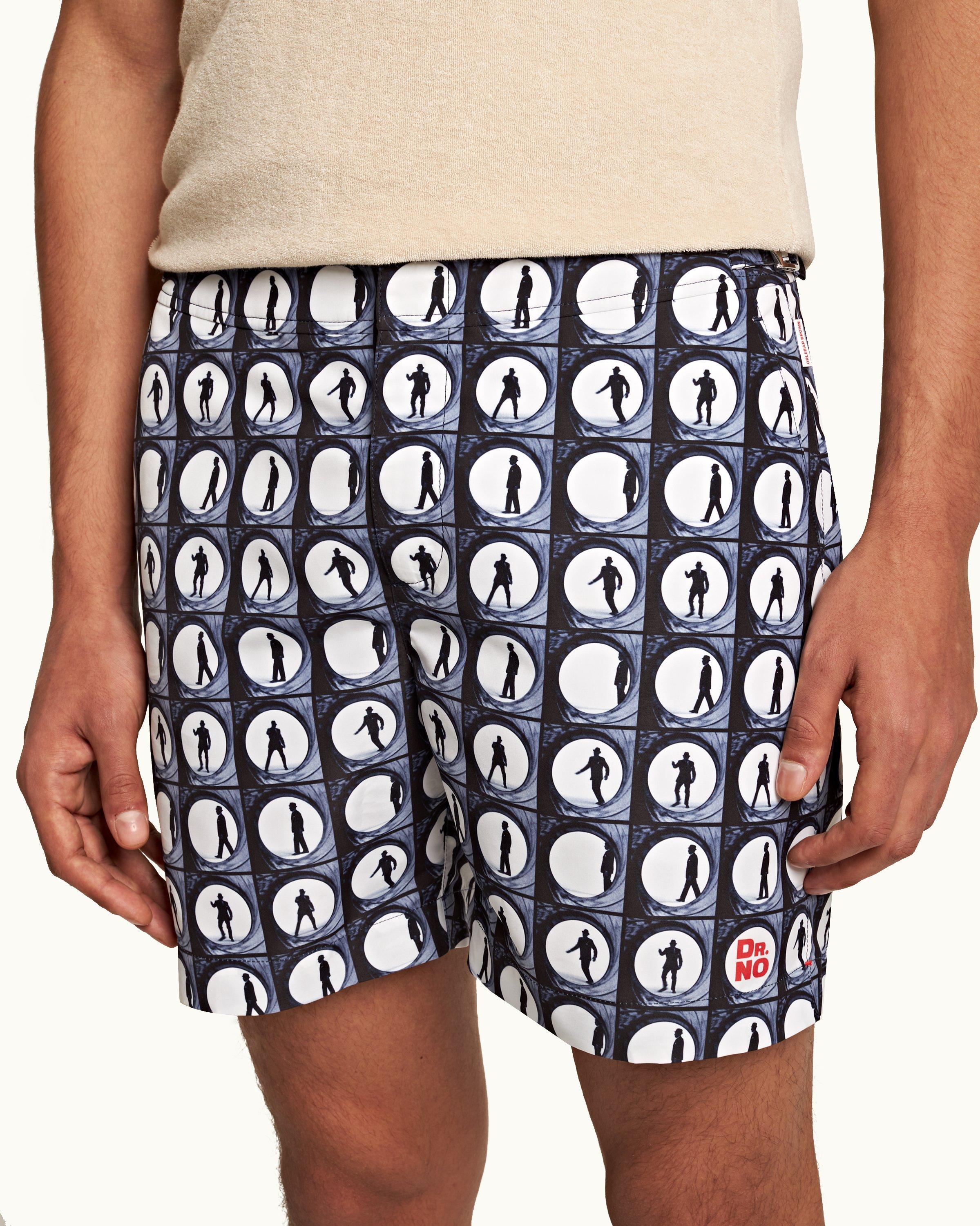 James Bond Dr. No Gun Barrel Swim Shorts By Orlebar Brown