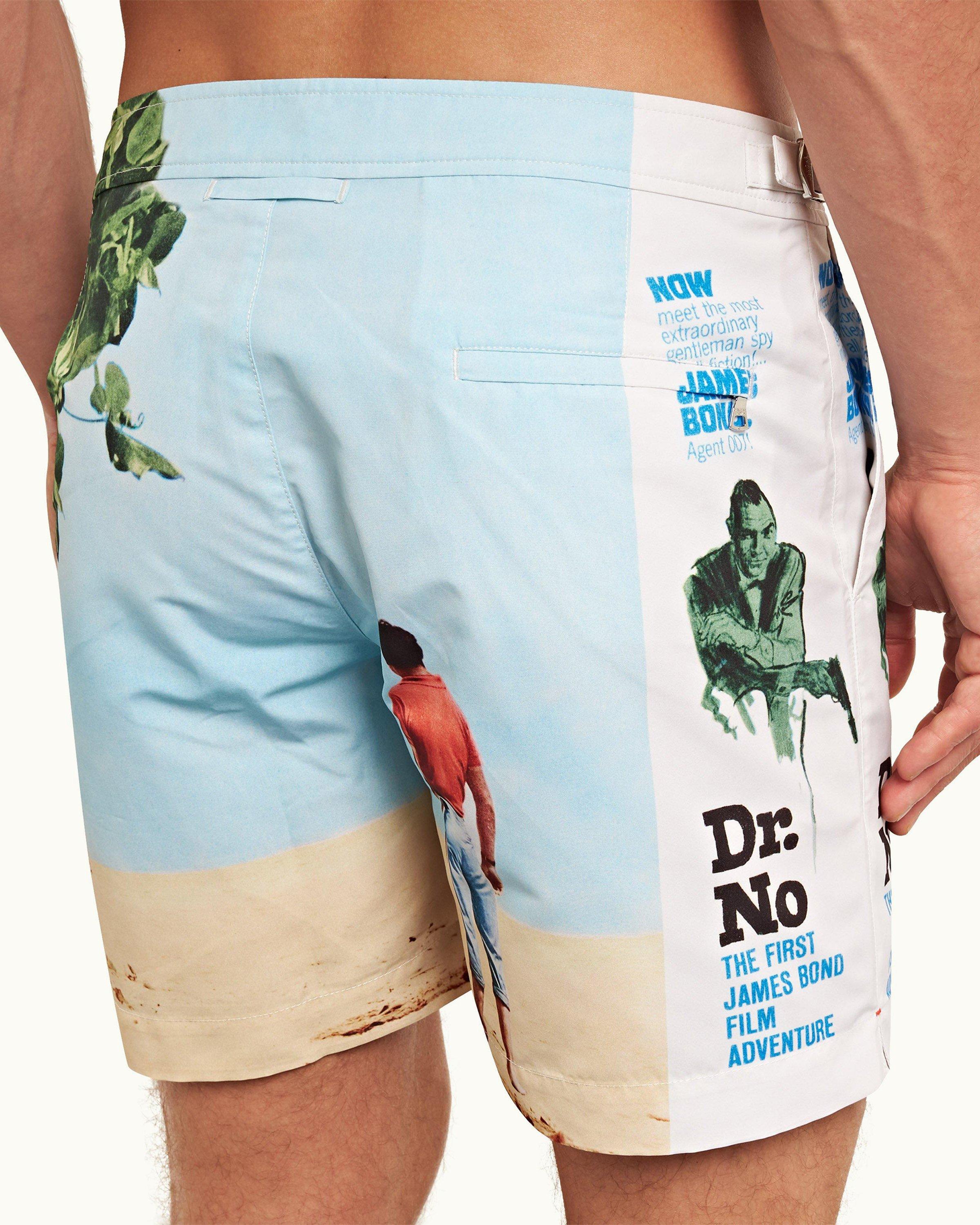 James Bond Dr. No Gun Barrel Swim Shorts By Orlebar Brown