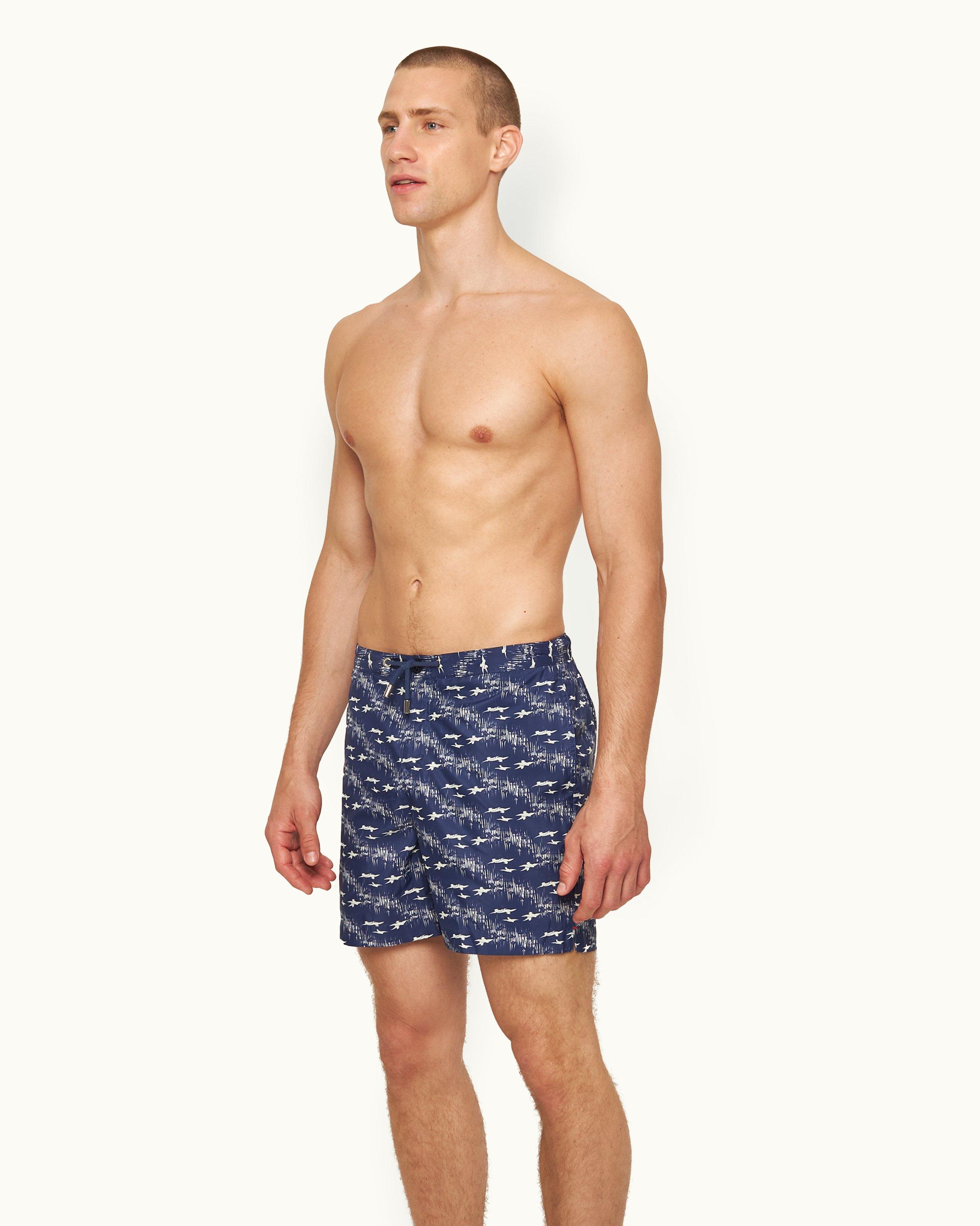 Brown Swim Shorts