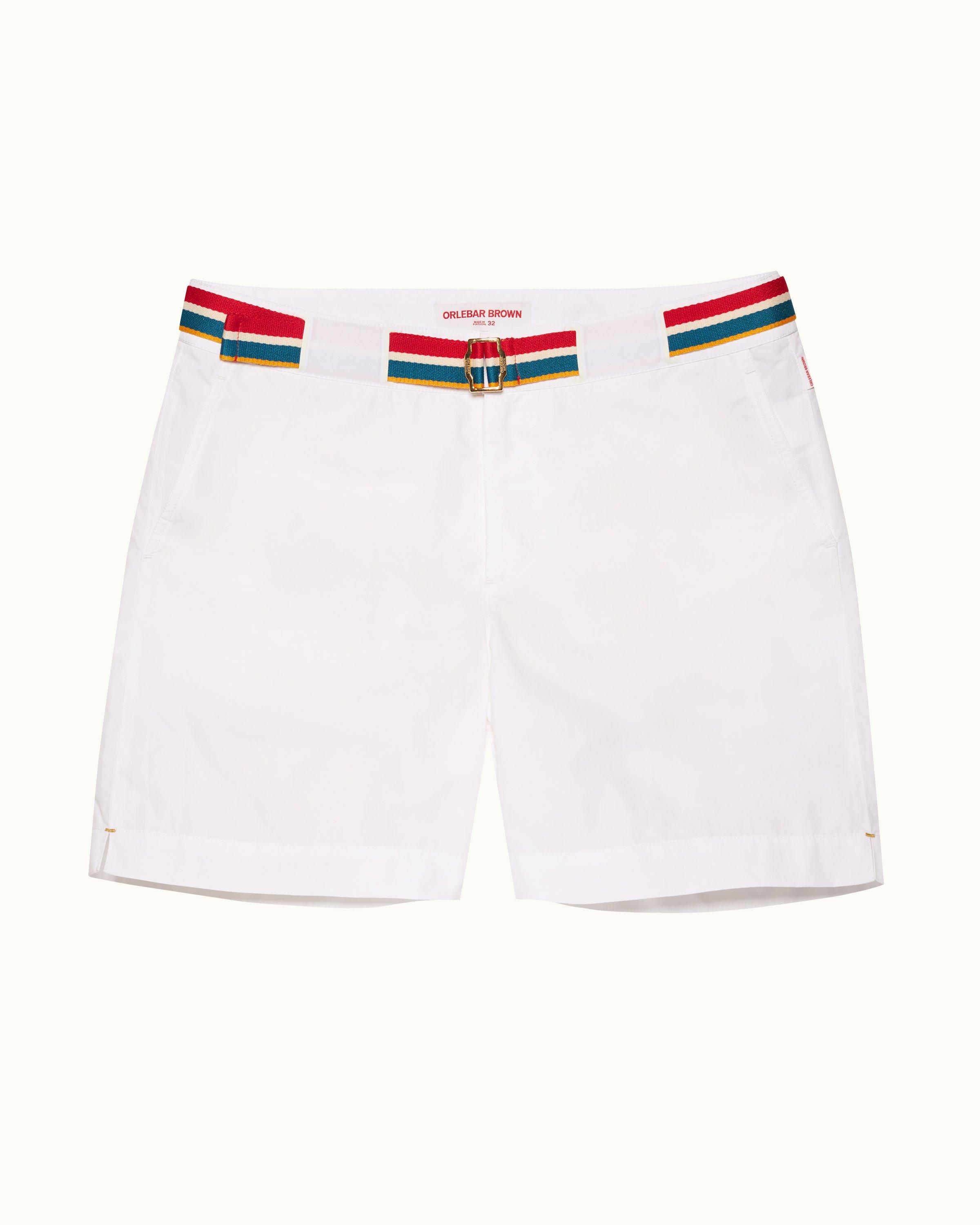 White polo swim clearance shorts