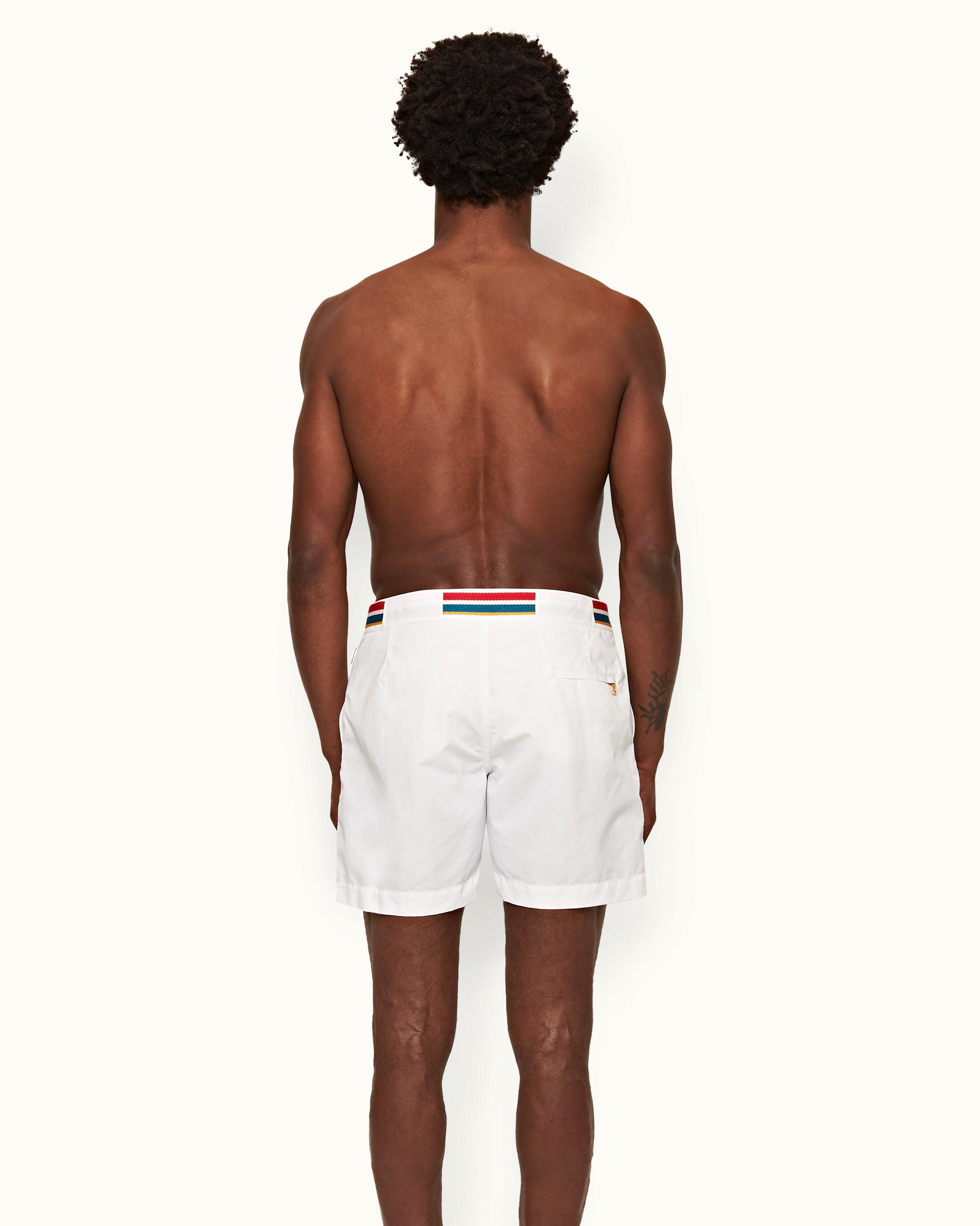 White gucci hot sale swim shorts