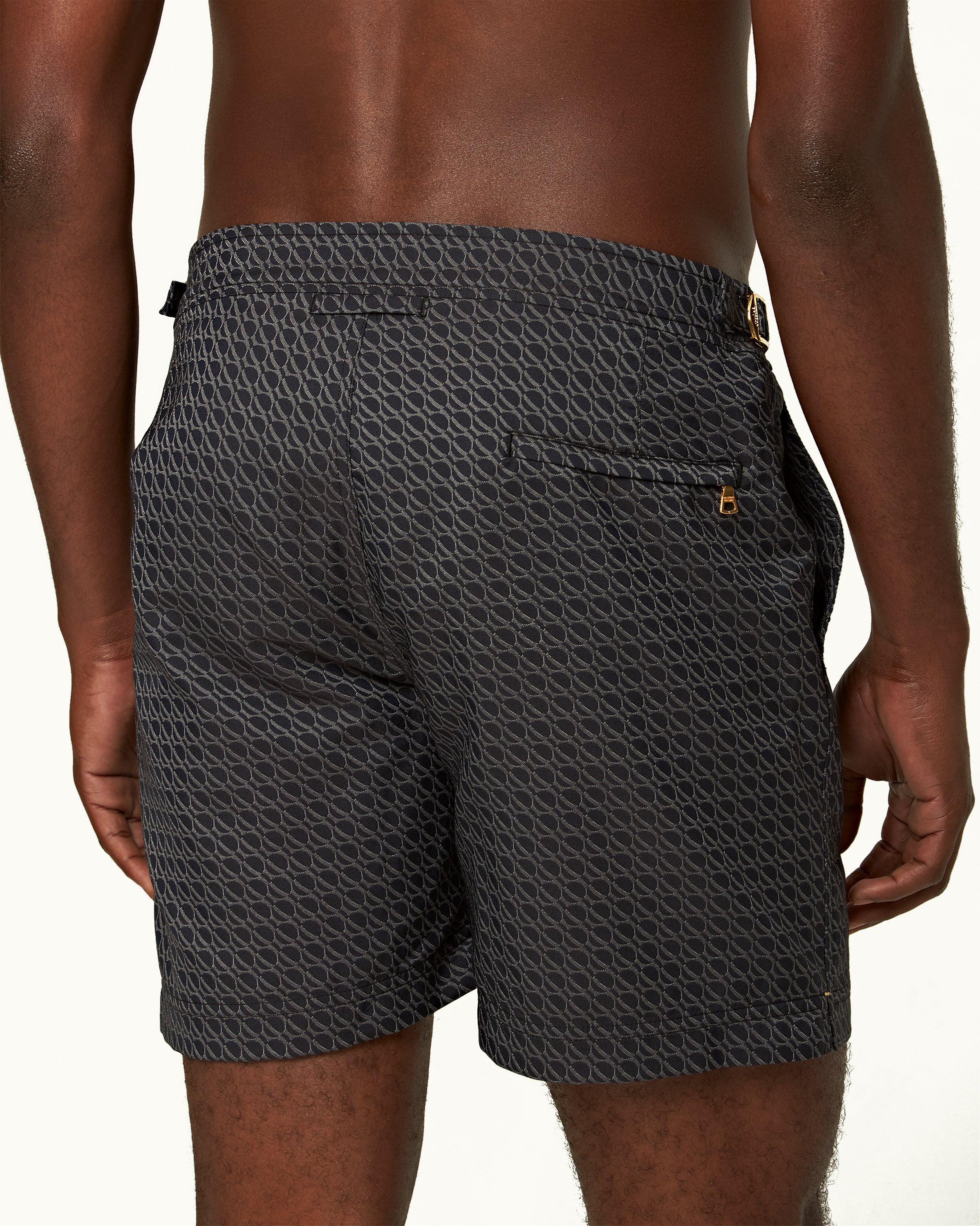 試着のみですsoonerorlater guruguru swim shorts