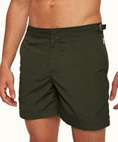Bulldog - Mens Palm Mid-Length Swim Shorts