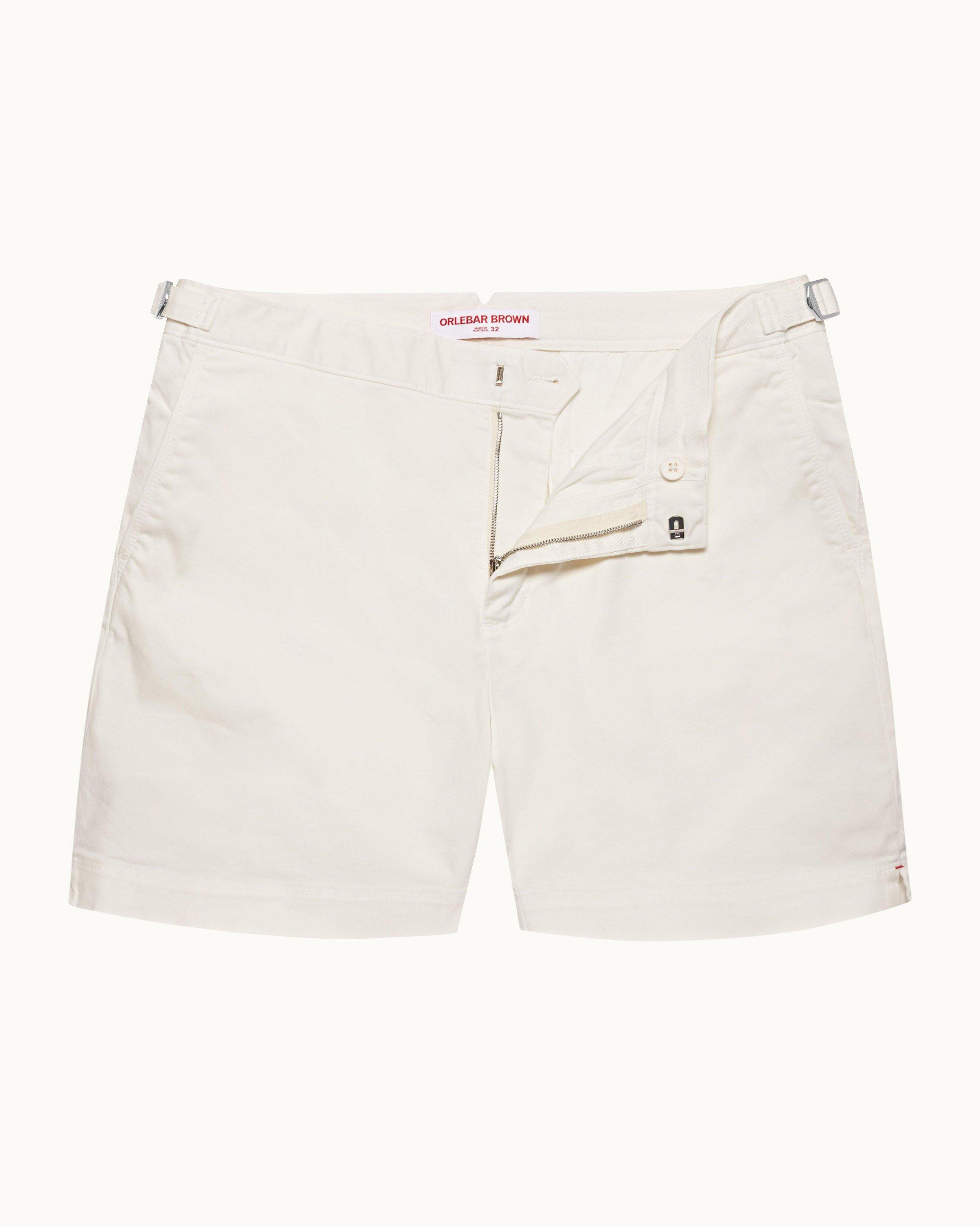 Mens Stretch Cotton Twill Shorts