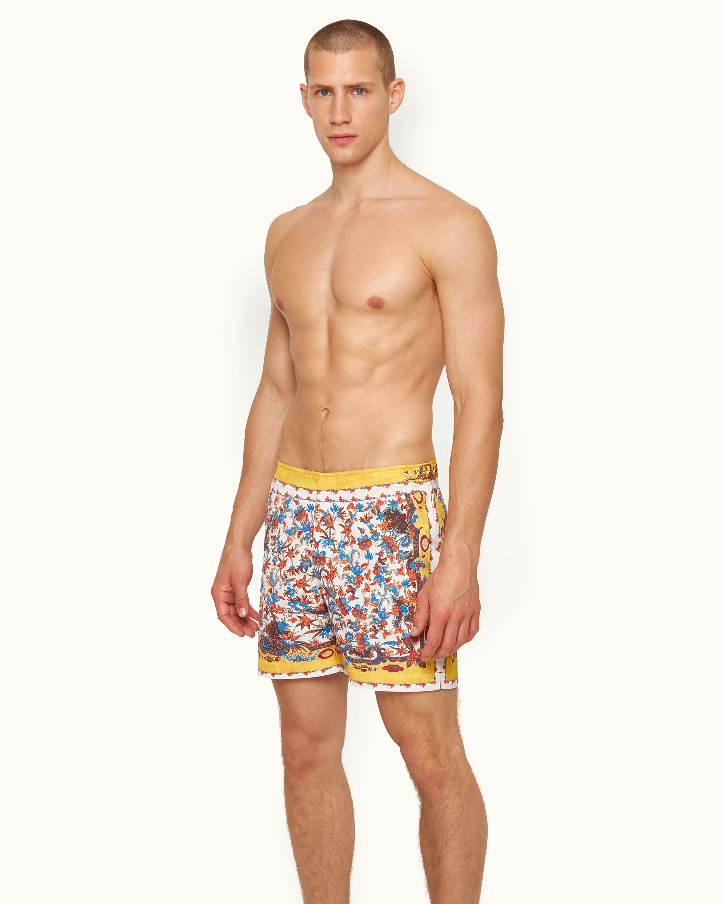 Orlebar Brown Summer Sunset Utopia Mid-Length Swim Shorts