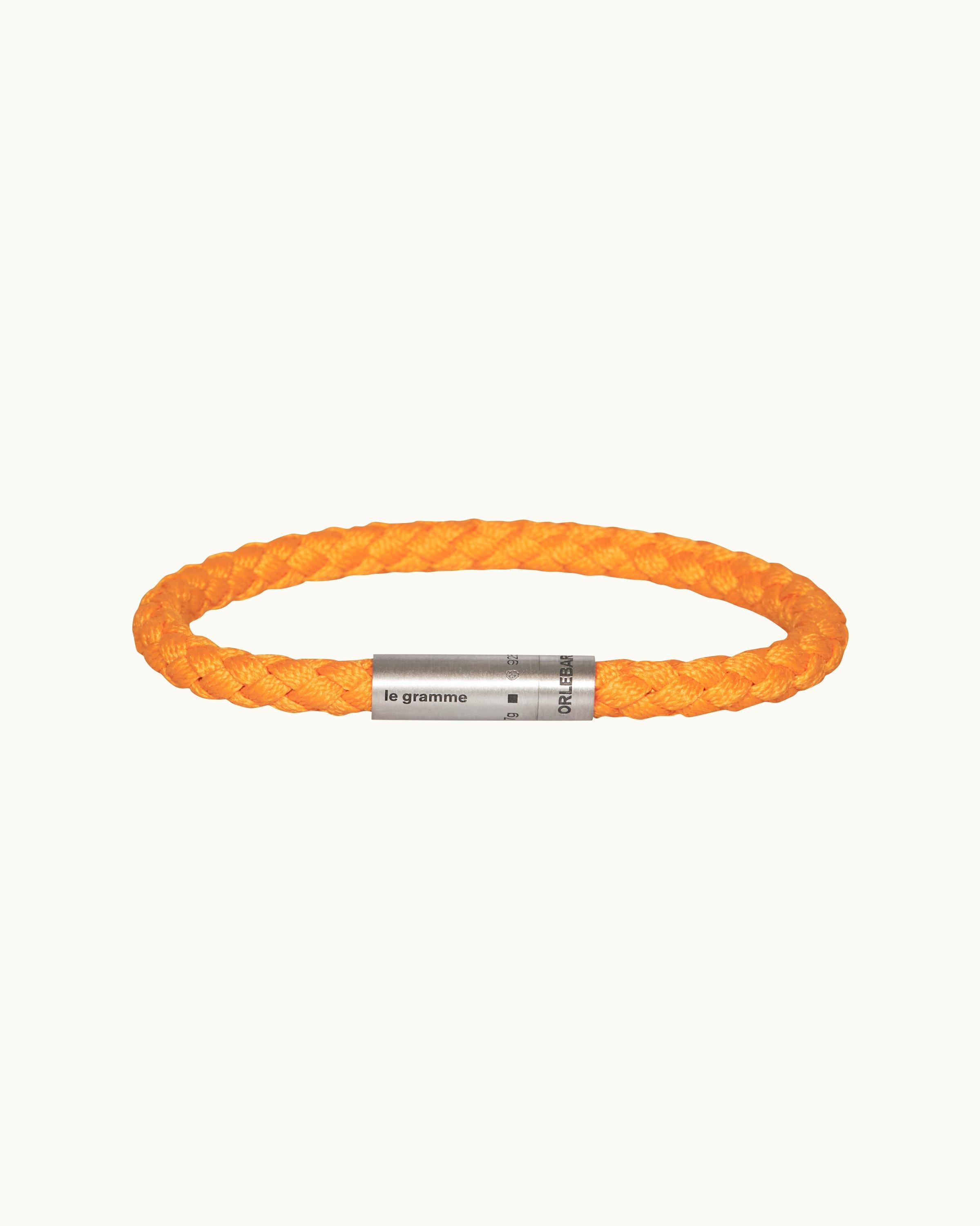 orlebar brown navy nato cable bracelet le 7g - le gramme