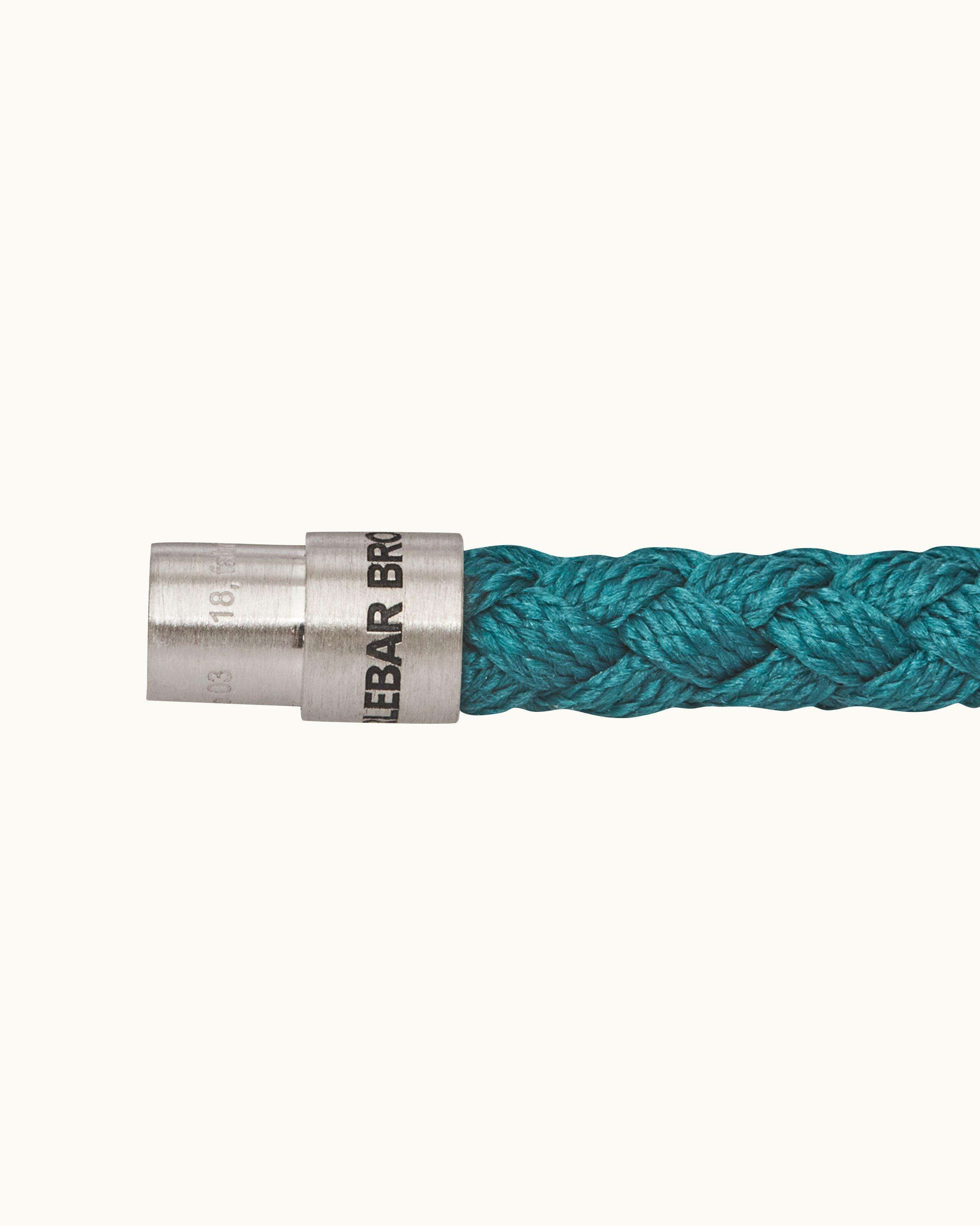 Orlebar Brown | Teal NATO le gramme cable bracelet