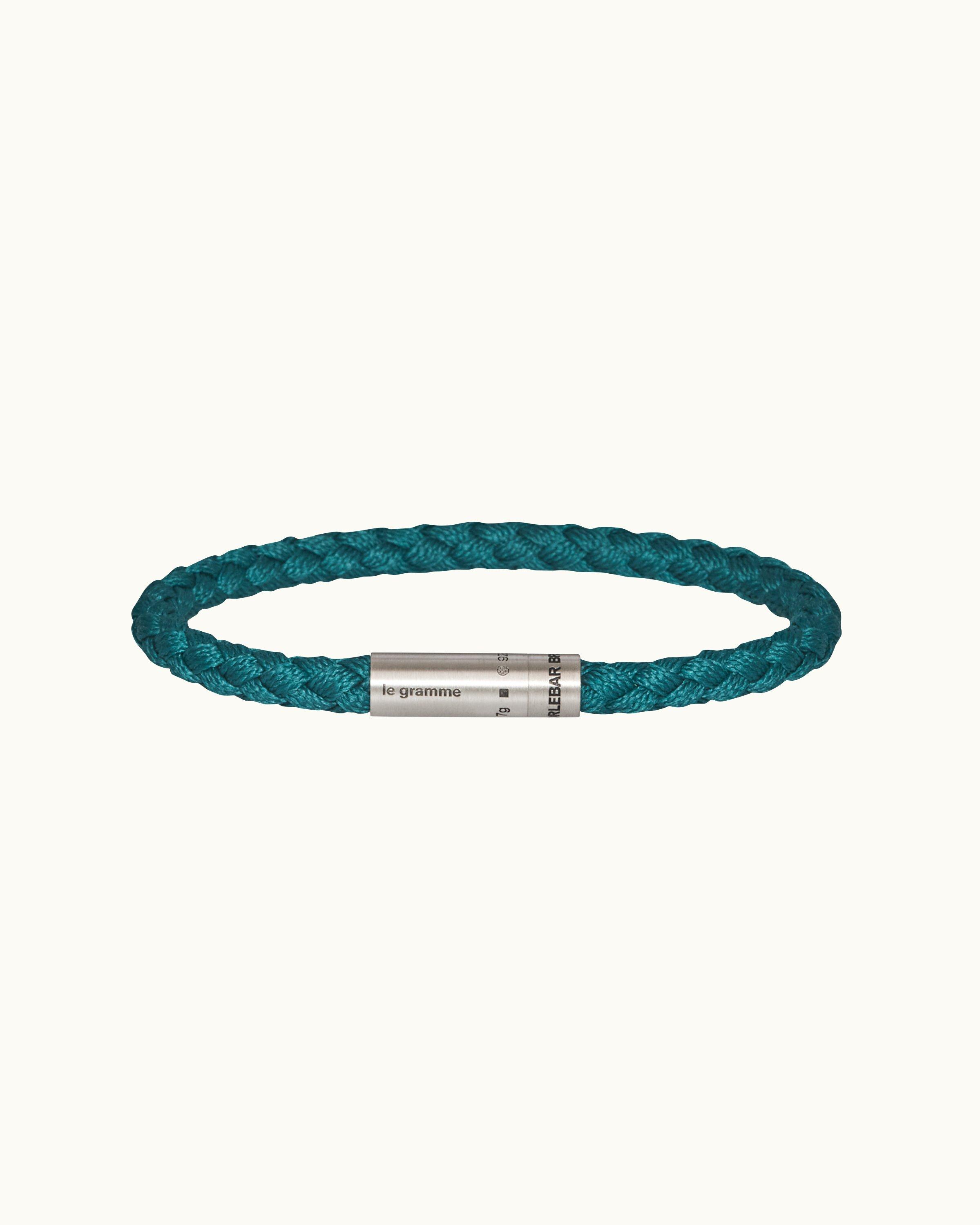 orlebar brown navy nato cable bracelet le 7g - le gramme