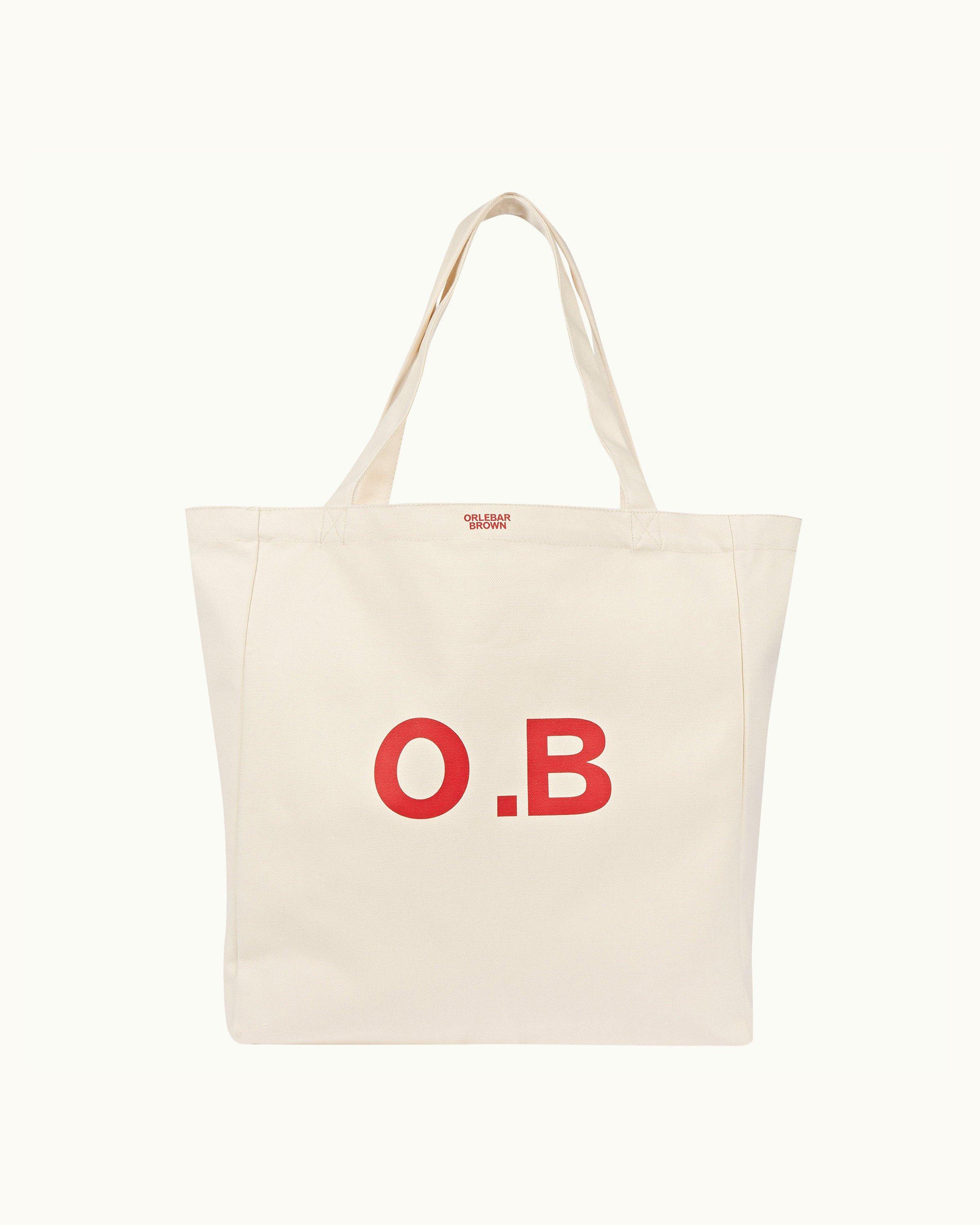 Men's canvas shop tote bag