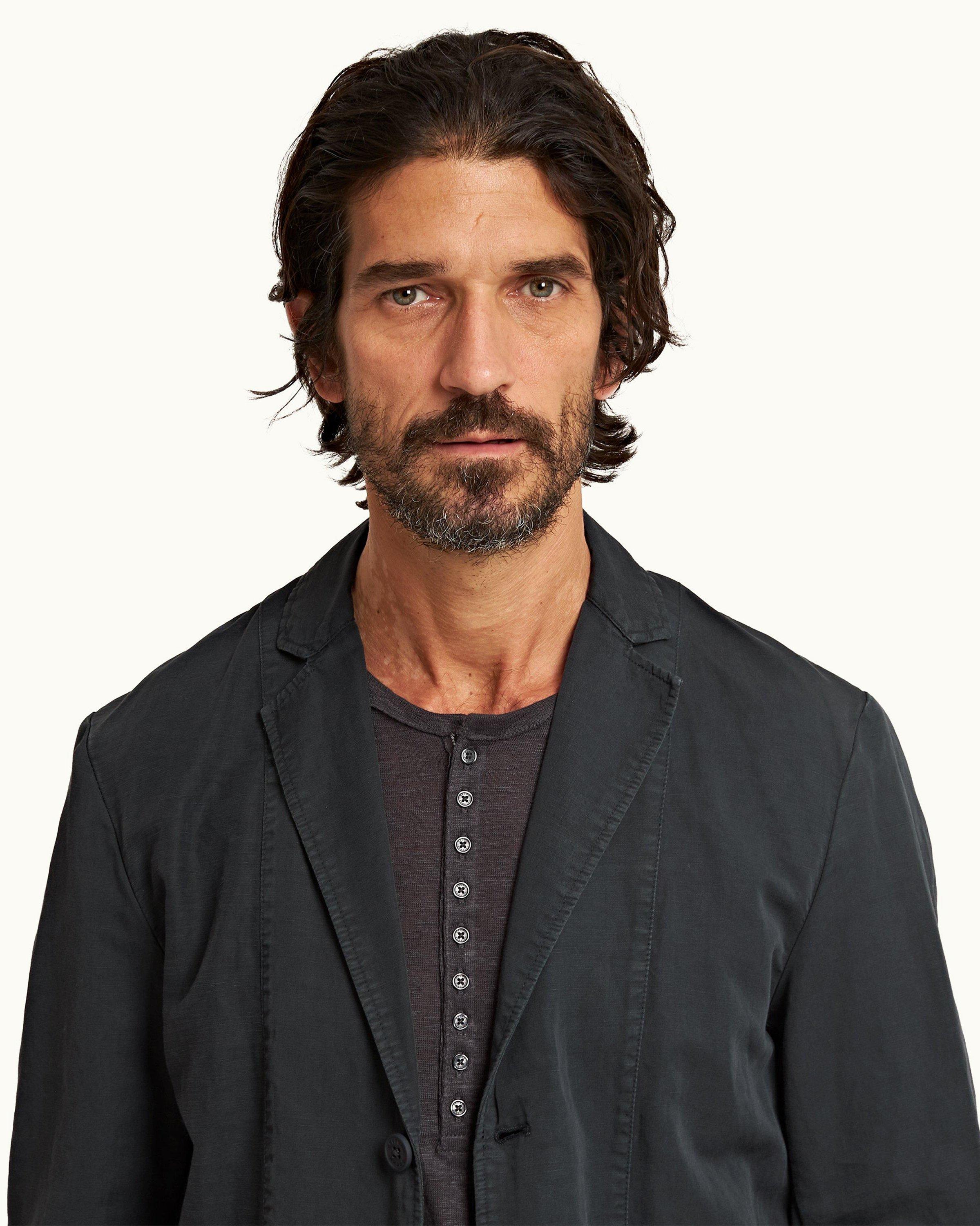 Mens linen blazer online sale