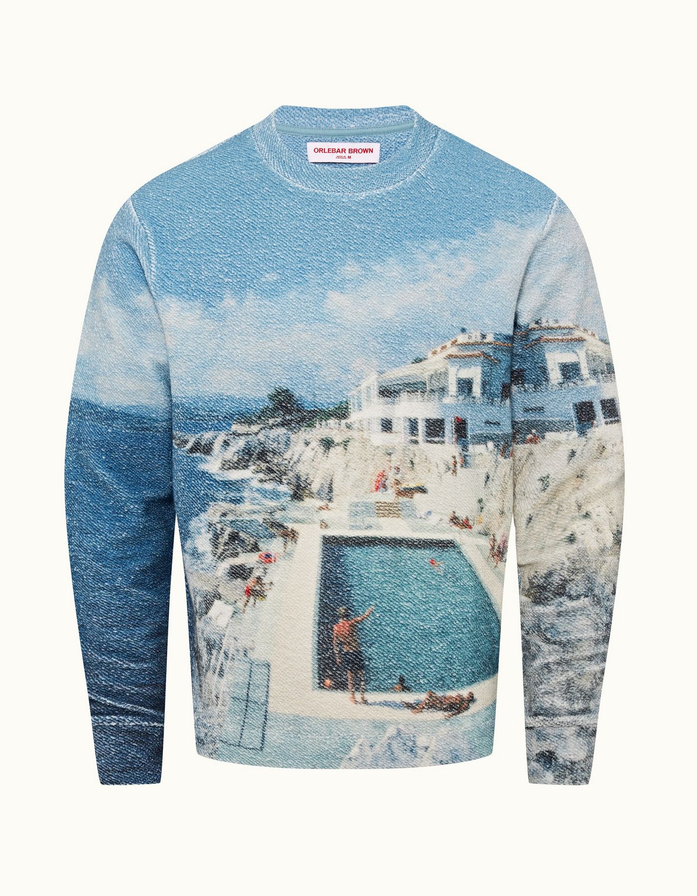 Codey Towelling - Mens Roc Pool Classic Fit Sweatshirt