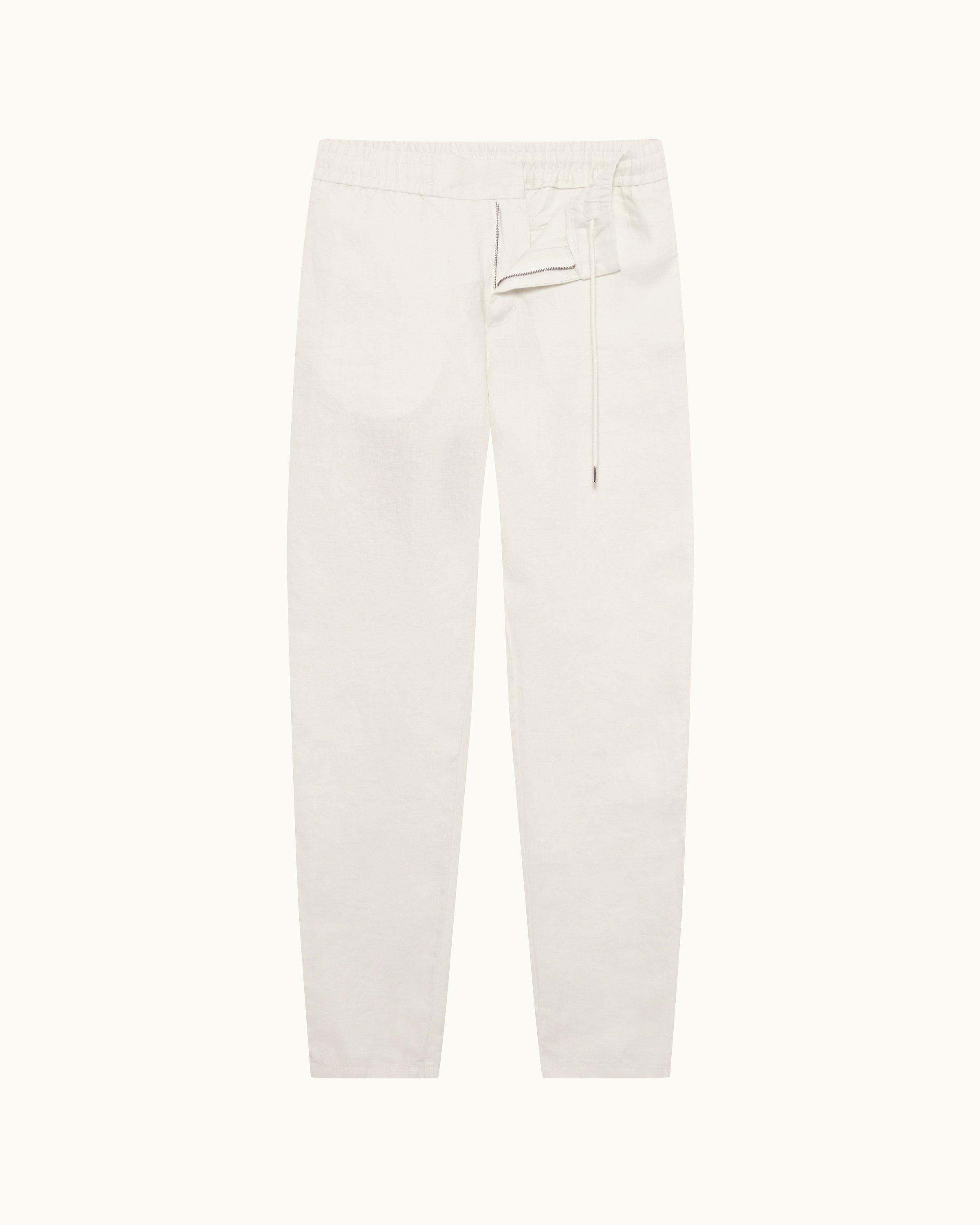 Oatmeal Tailored Straight Leg Pant - WOMEN Pants