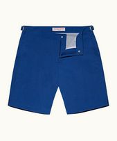 Dane - Mens Bleu Longest-Length Swim Shorts