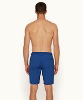 Dane - Mens Bleu Longest-Length Swim Shorts